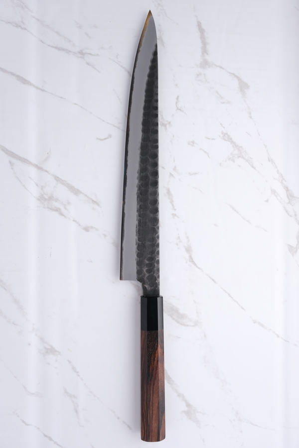 Mutsumi Hinoura Ajikataya 270 mm Sujihiki - shirogami #2