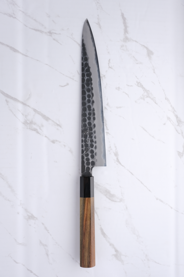 Mutsumi Hinoura Ajikataya 240 mm Sujihiki - shirogami #2