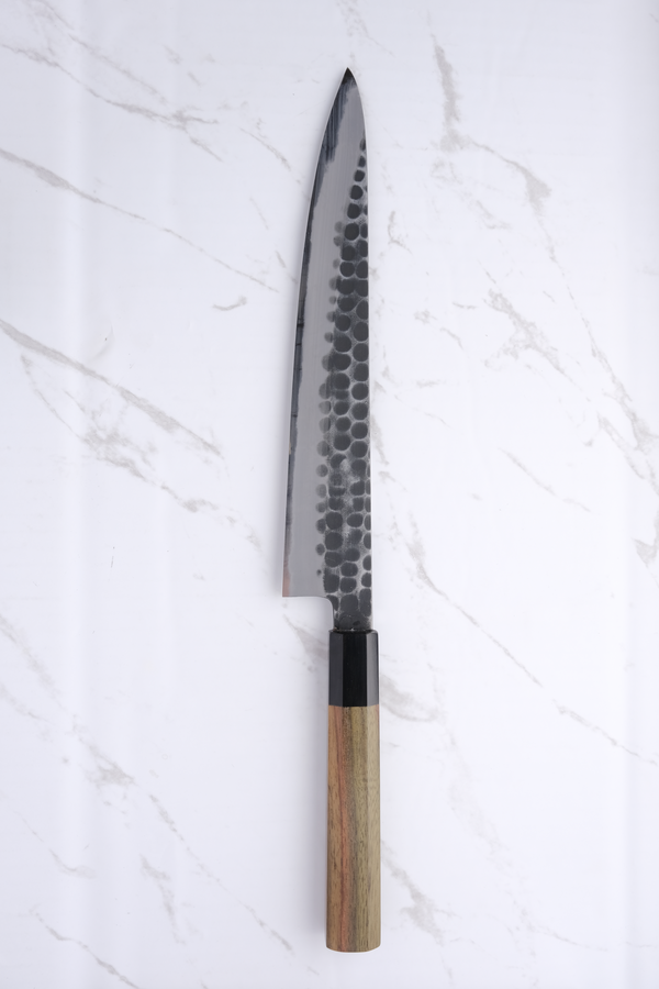 Mutsumi Hinoura Ajikataya 240 mm Sujihiki - shirogami #2