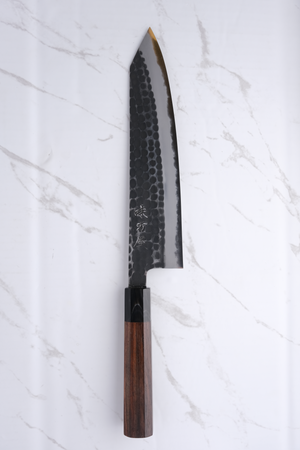 Mutsumi Hinoura Ajikataya Shirogami #2 - 240 mm Kiritsuke Gyuto