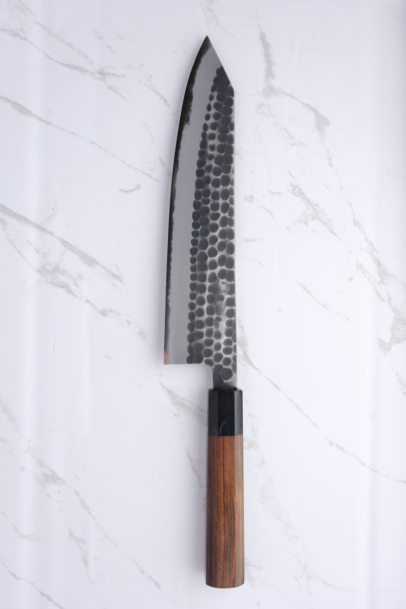 Mutsumi Hinoura Ajikataya 240 mm Kiritsuke Gyuto - Shirogami #2