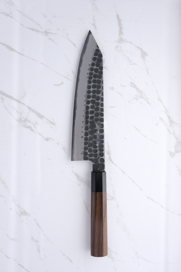 Mutsumi Hinoura Ajikataya 210 mm Kiritsuke Gyuto - shirogami #2