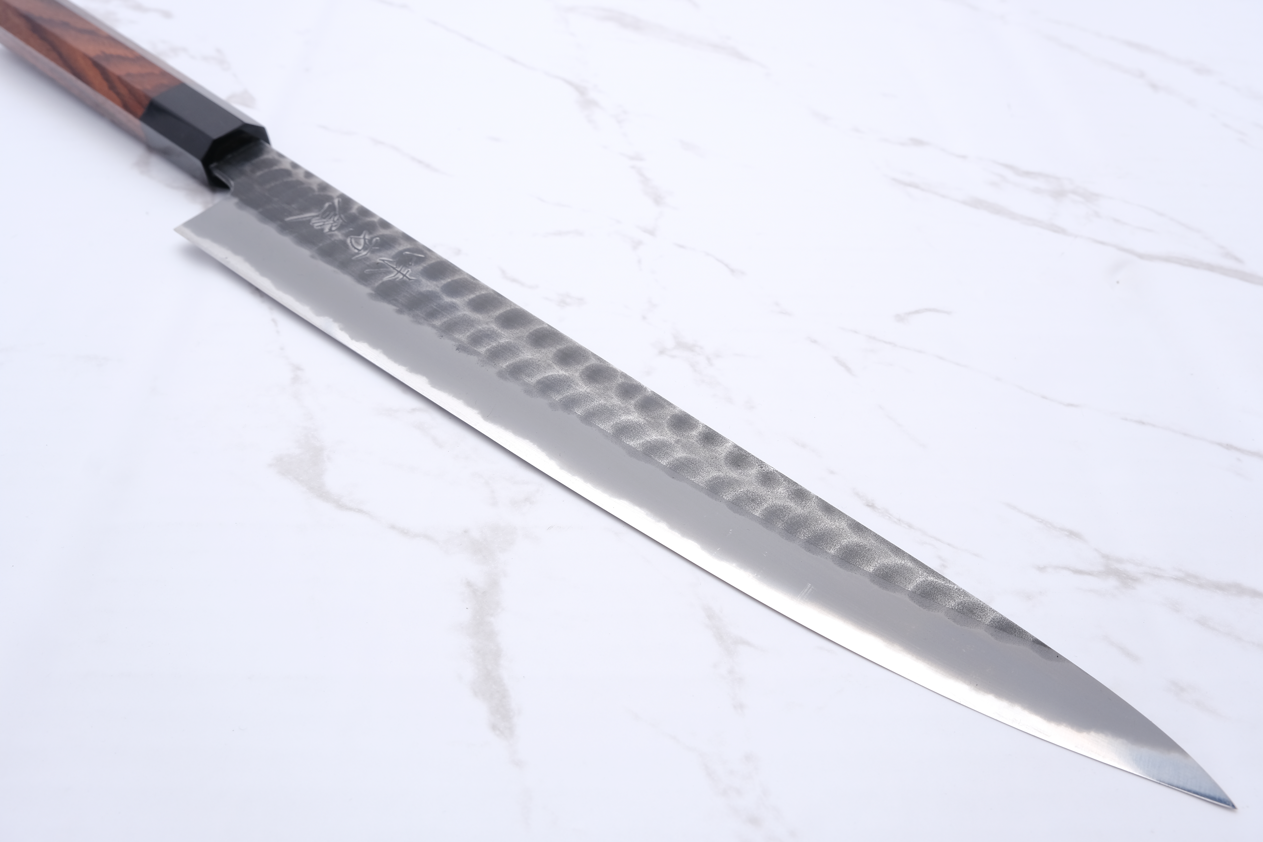 Mutsumi Hinoura Ajikataya 270 mm Sujihiki - Shirogami #2