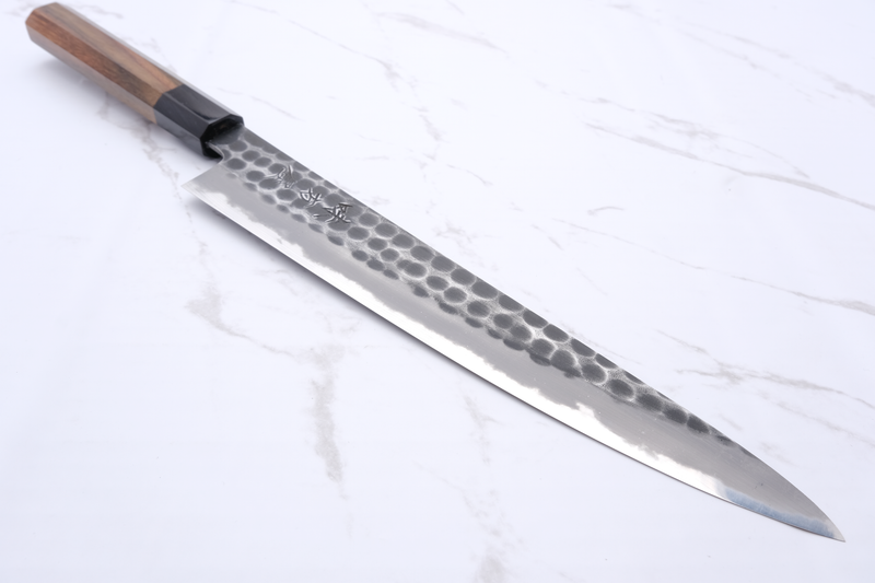 Mutsumi Hinoura Ajikataya 240 mm Sujihiki - shirogami #2