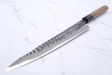 Mutsumi Hinoura Ajikataya 240 mm Sujihiki - shirogami #2