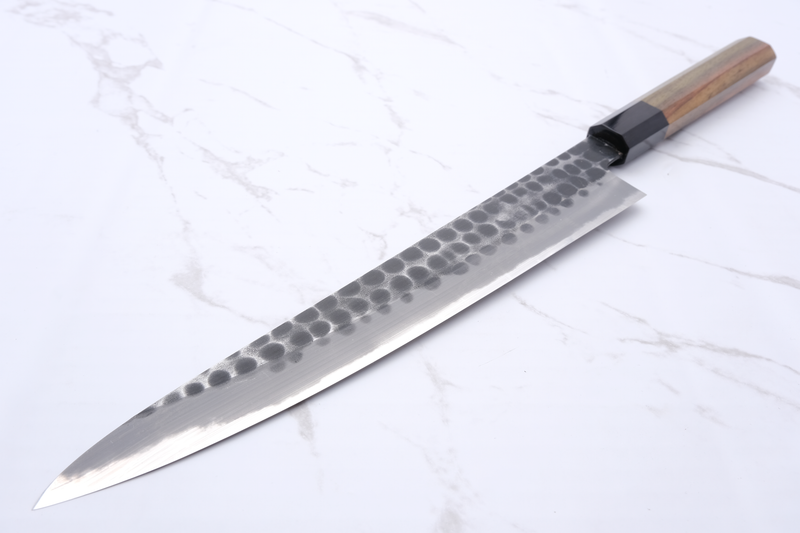 Mutsumi Hinoura Ajikataya 240 mm Sujihiki - shirogami #2