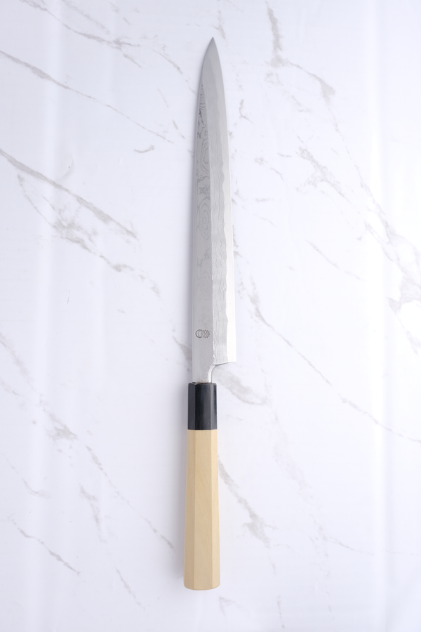 Sakai Kikumori Kikuzuki Uzu 270mm. Yanagiba - Blue#1