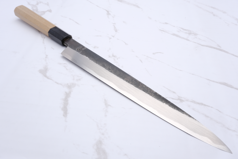 Sakai Kikumori Kikuzuki KU White 2 Yanagiba 240mm.