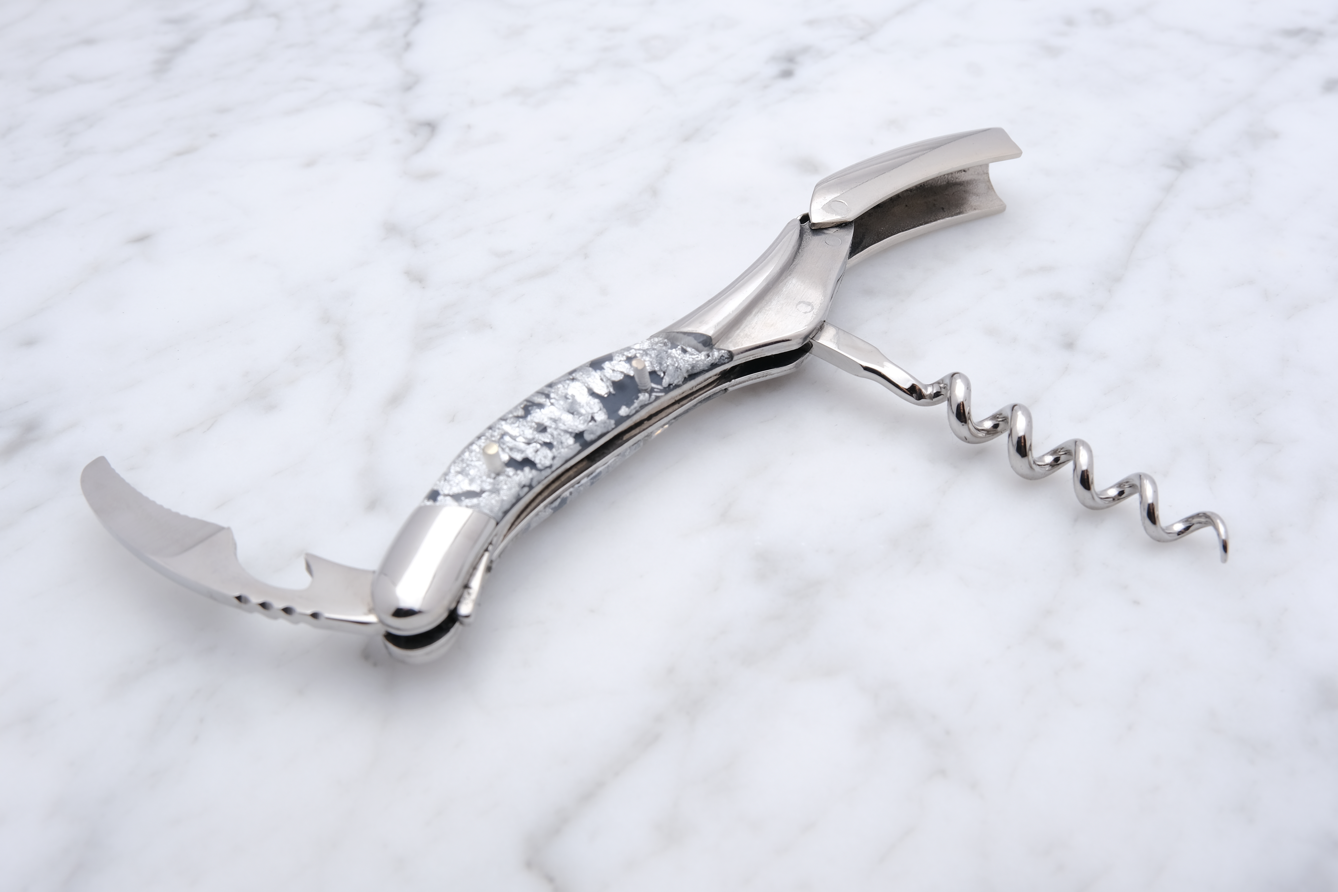 Corkscrew - Pailette Silver