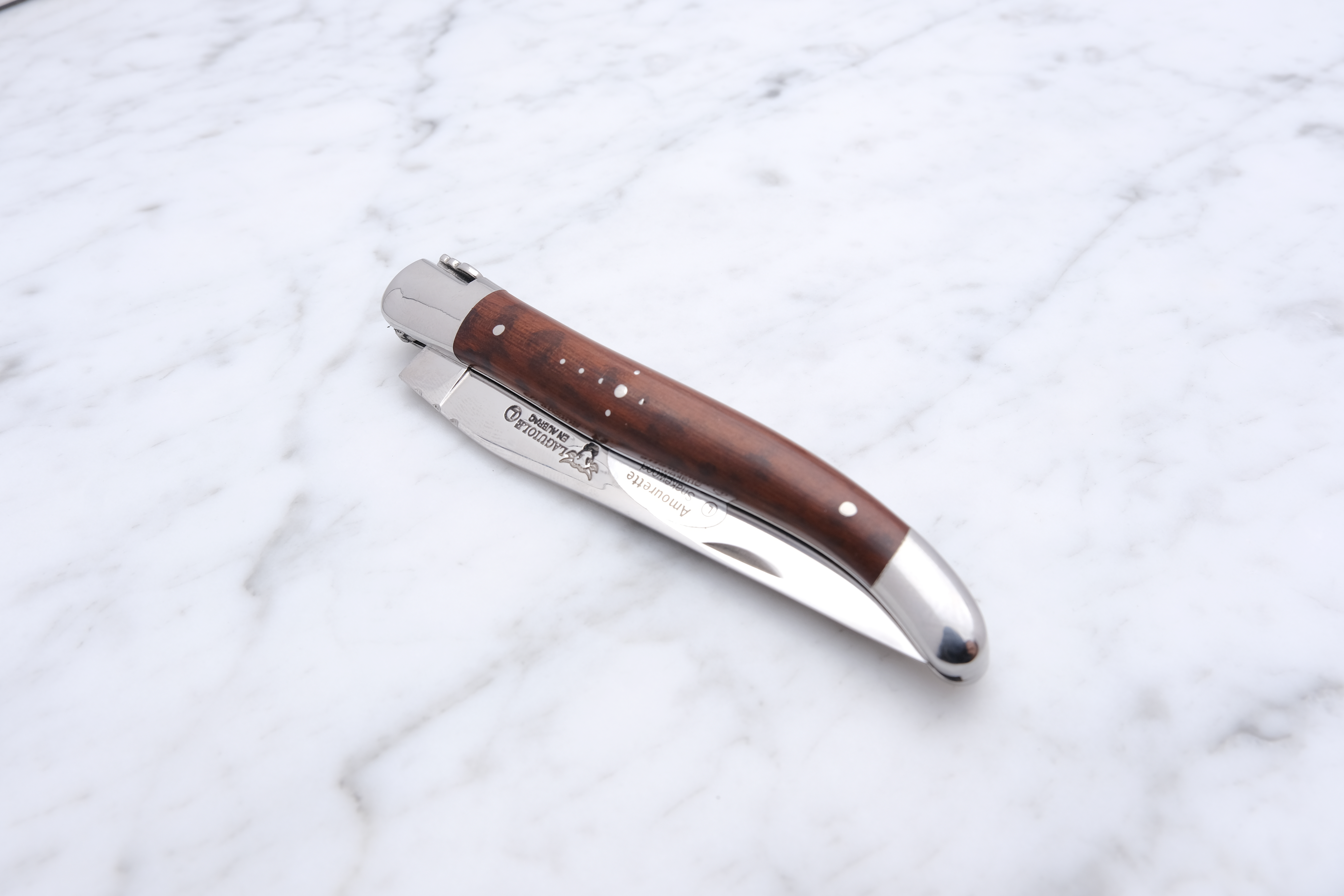 Laguiole Foldekniv 12cm - Snakewood