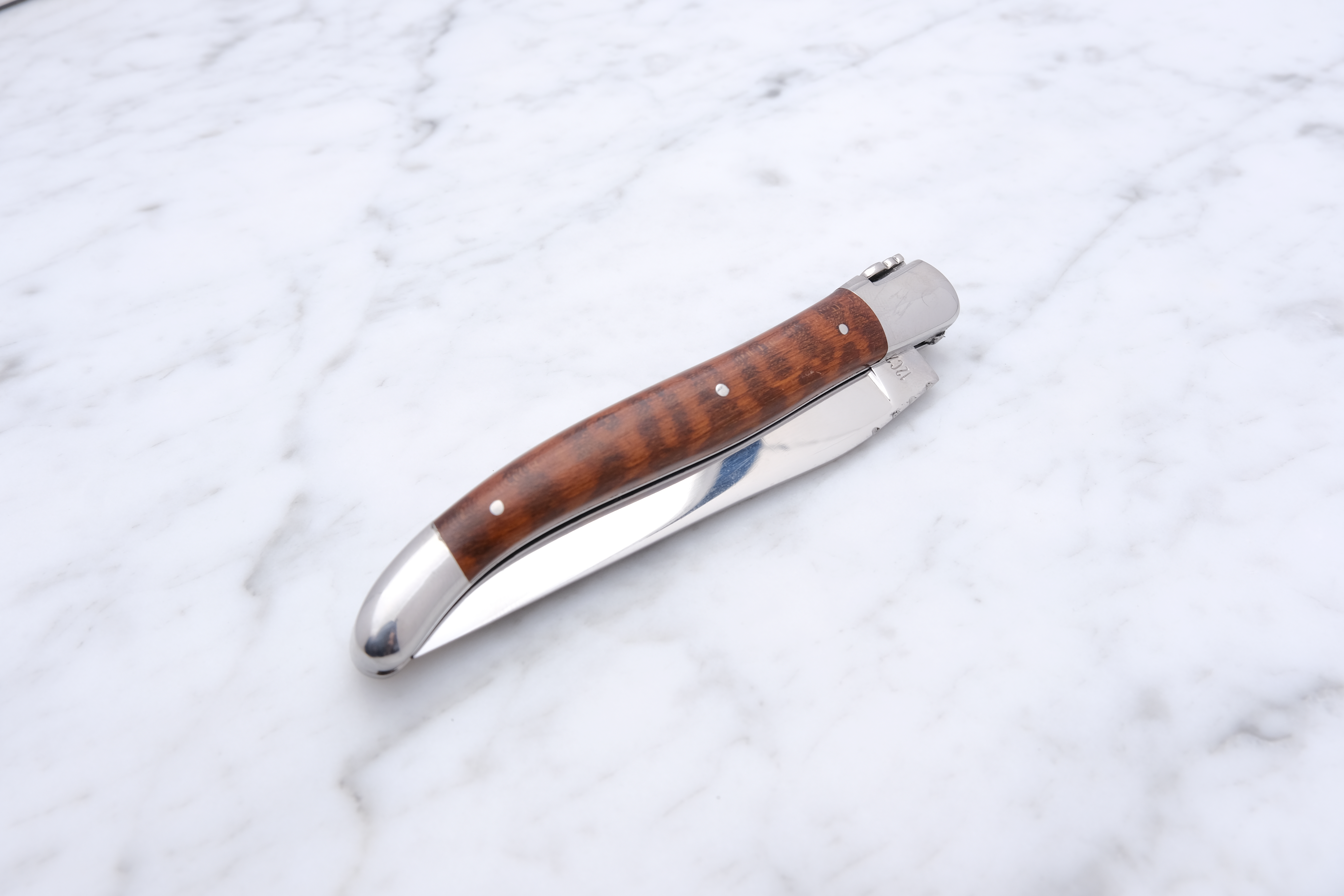 Laguiole Foldekniv 12cm - Snakewood