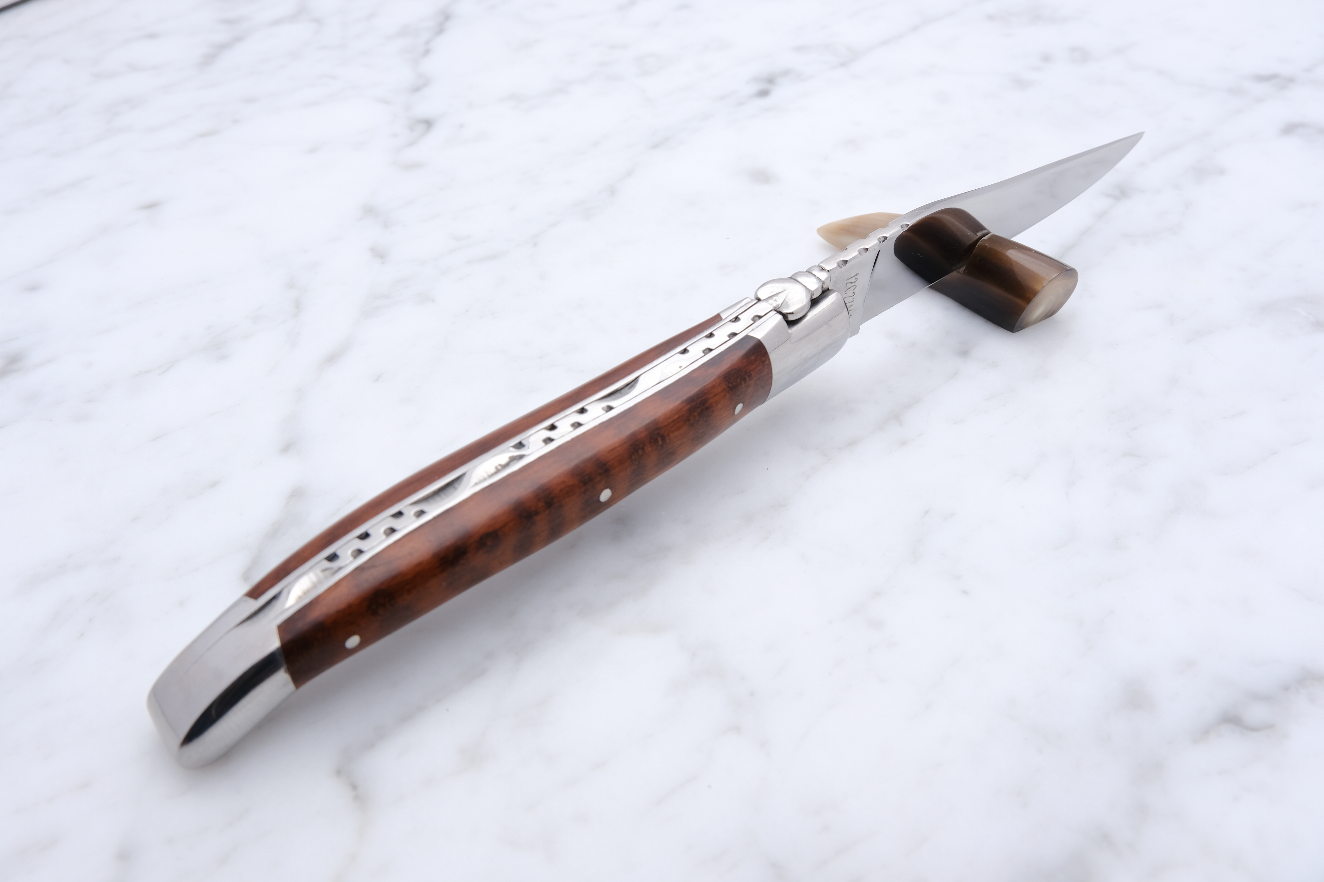 Laguiole Foldekniv 12cm - Snakewood