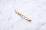 Laguiole Folding knife 10cm. - Beef bone with red interlayer