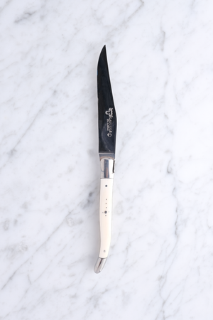 Steak knife - White bone