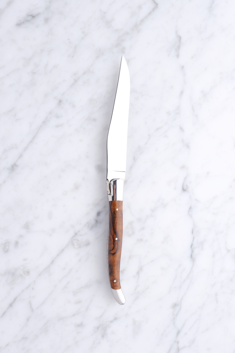 Steak knife - Bird's eye ironwood