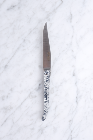 Steak knife - Silver and steel