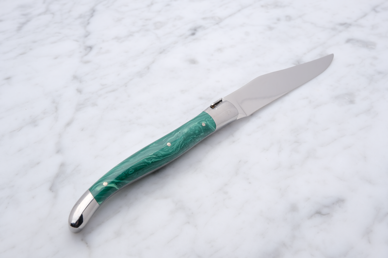 Steak knife - Malachite