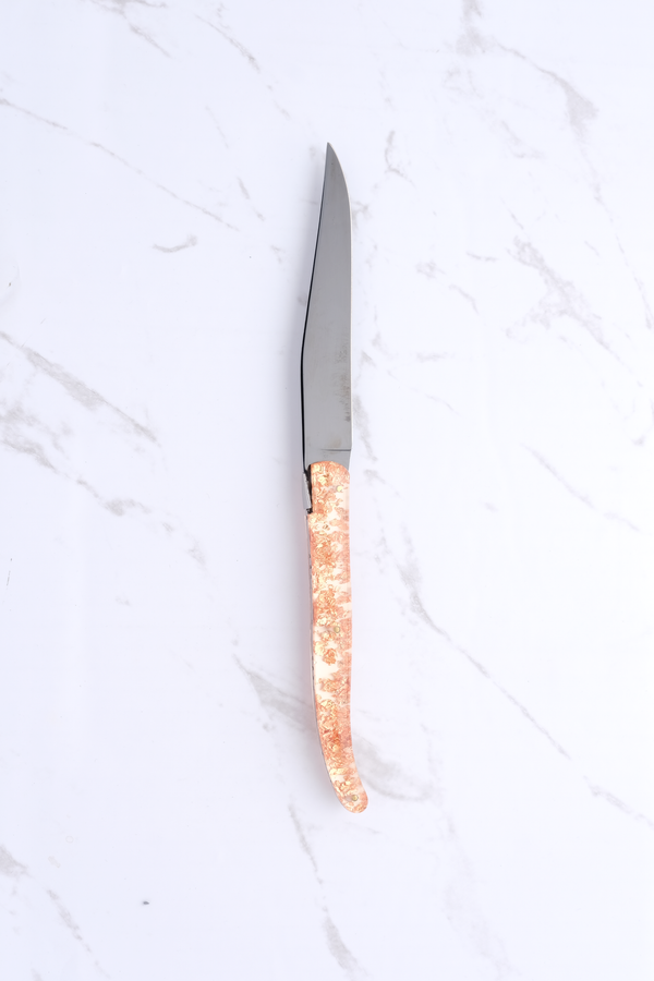 Steak knife - Copper and Titanium