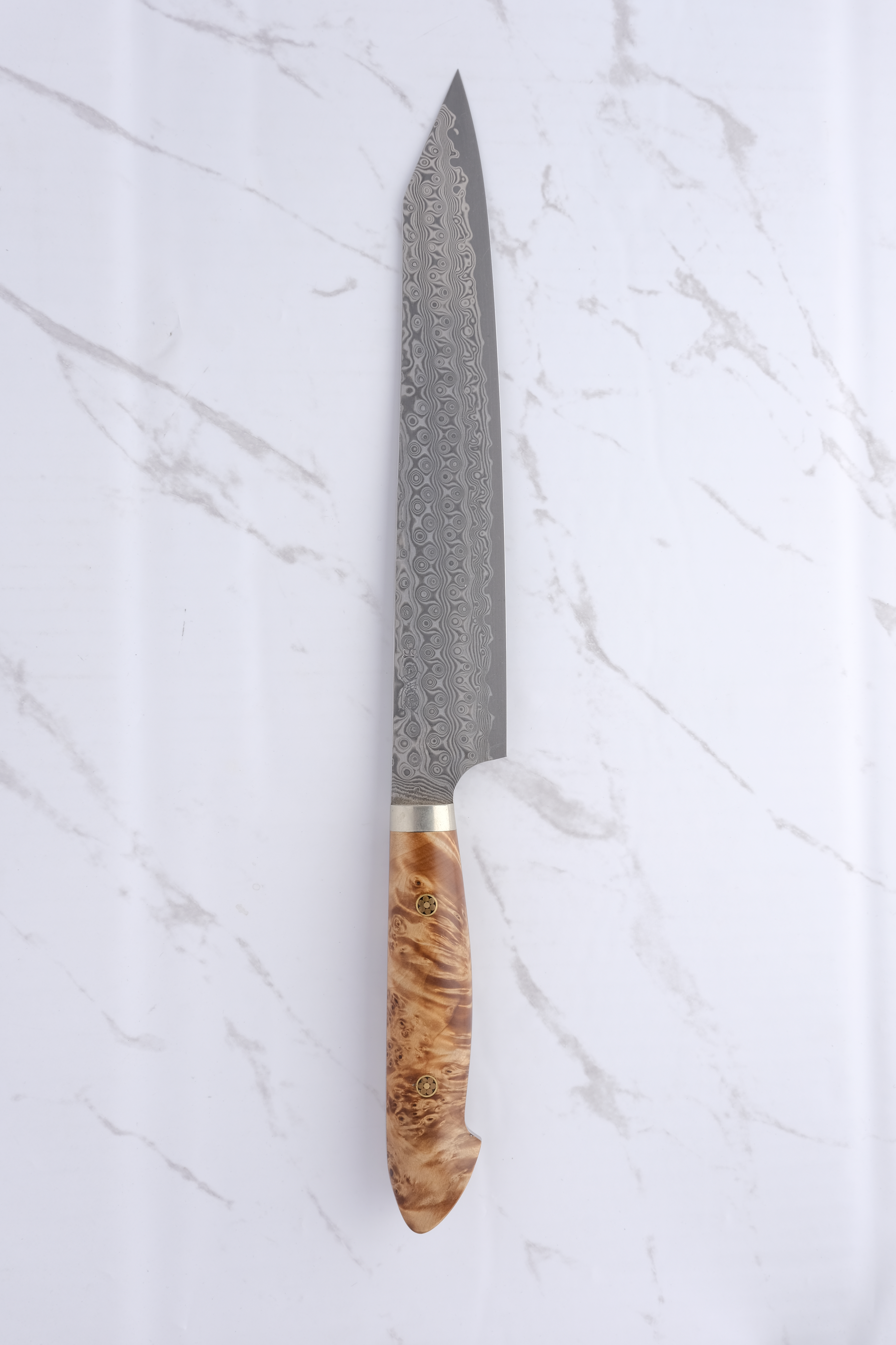 Nigara Kurozome SG2 255 mm K-Tip Sujihiki – Western Maple