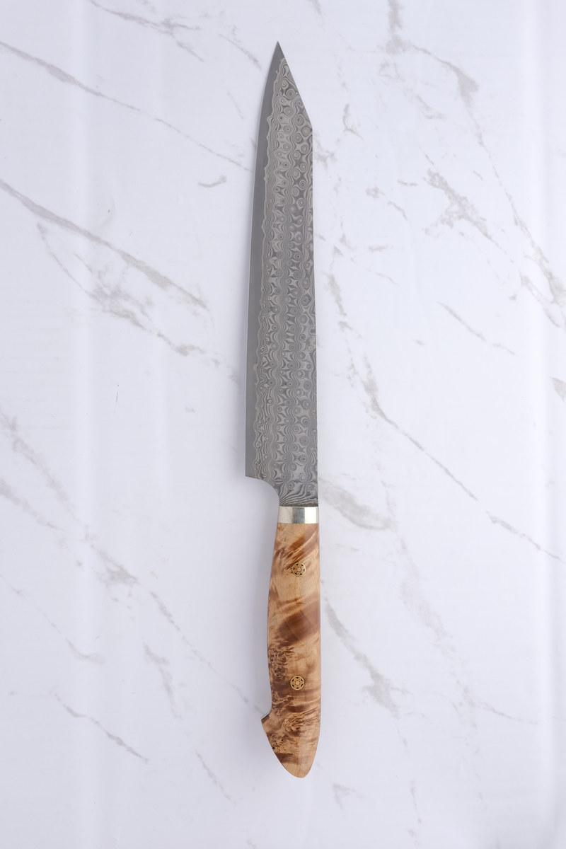 Nigara Kurozome SG2 255mm K-Tip Sujihiki -Western Maple