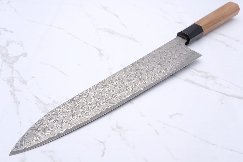 Nigara Kurozome SG2 270 mm Gyuto Walnut