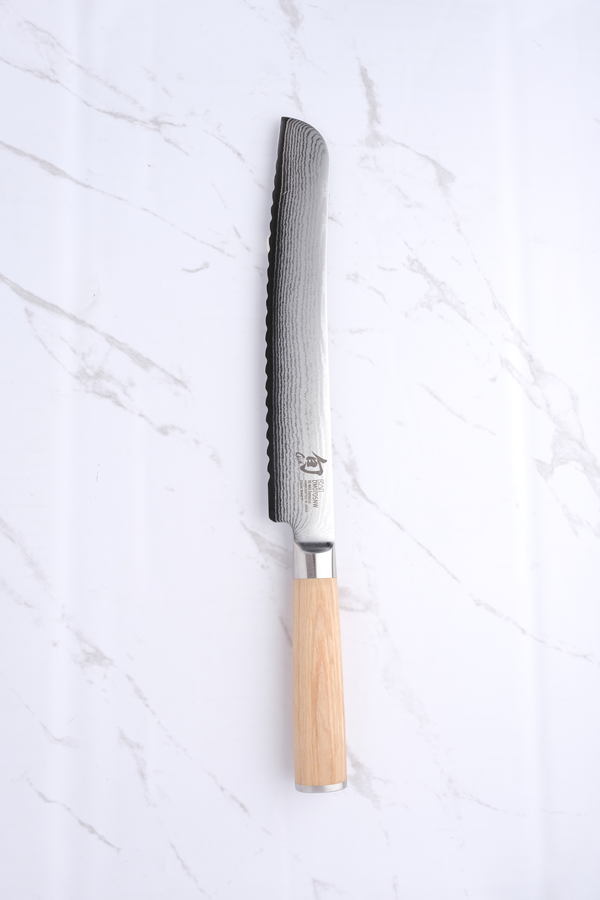 Shun Classic 230 mm Brødkniv white