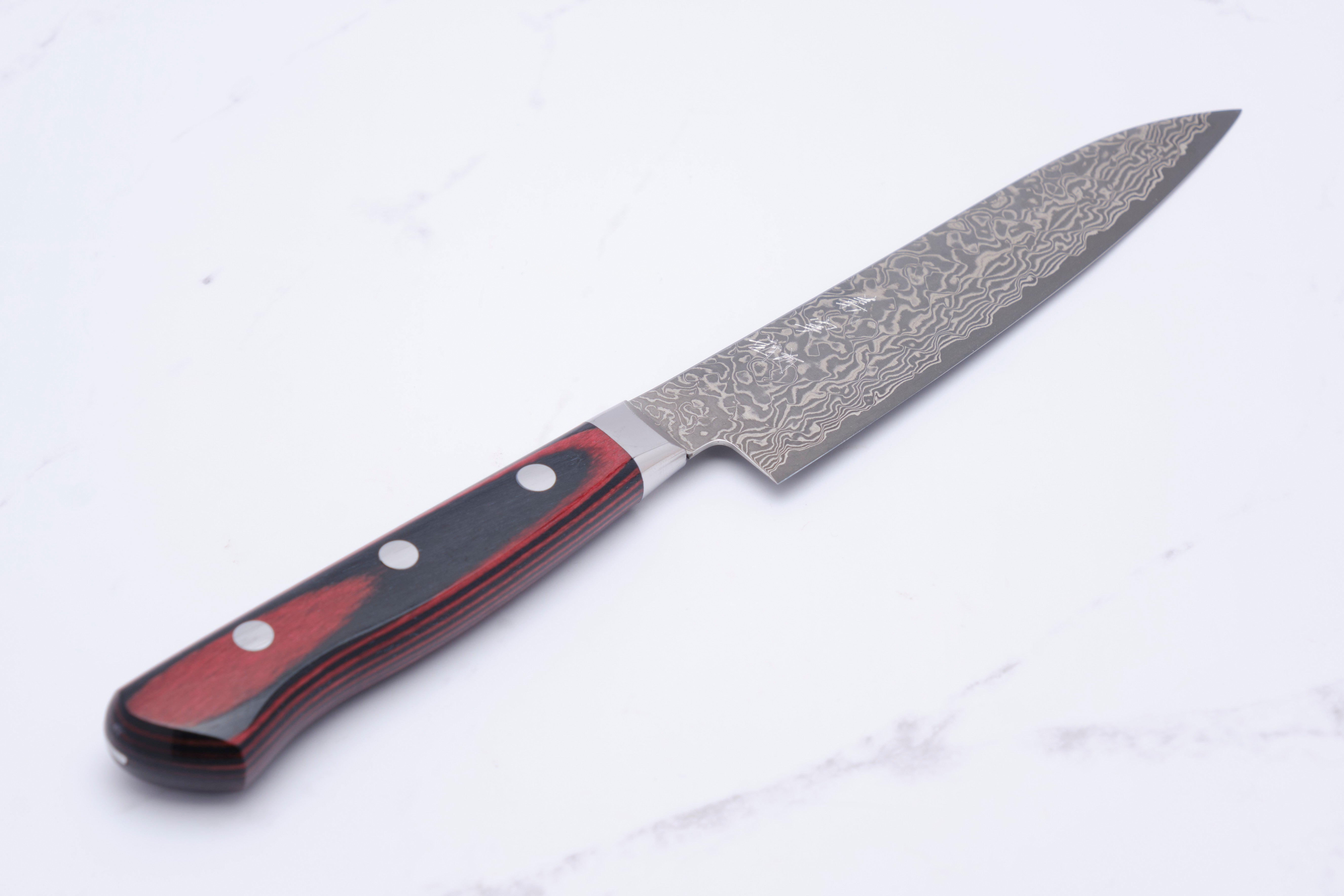 Yoshimi Kato VG-10 Damascus Petty 135mm - Western