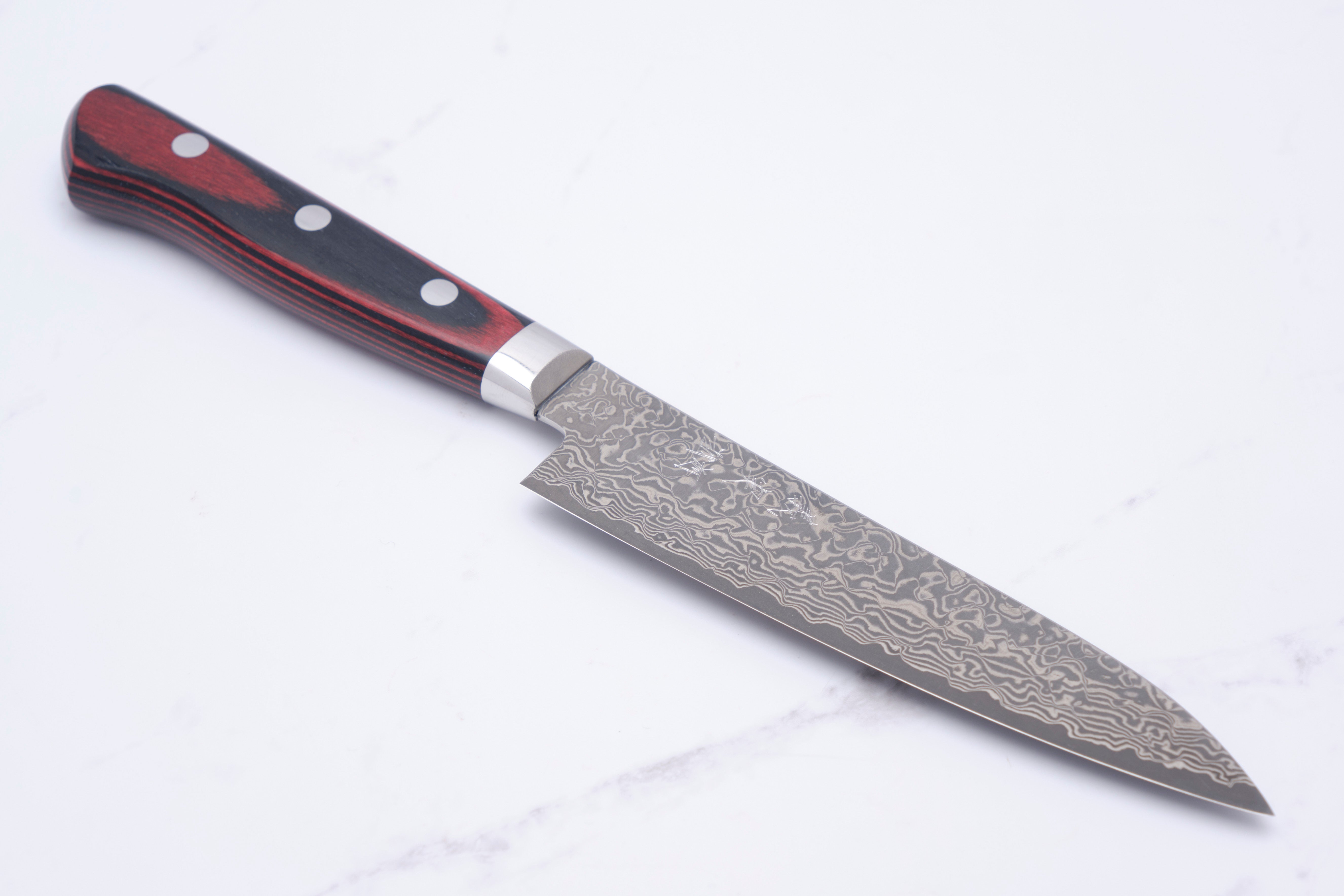 Yoshimi Kato VG-10 Damascus Petty 135mm - Western