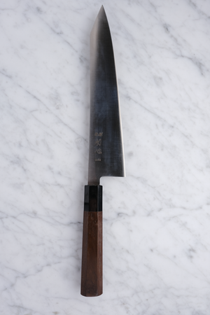 Hatsukokoro Hayabusa Ginsan 240mm. Kiritsuke Chef's Knife