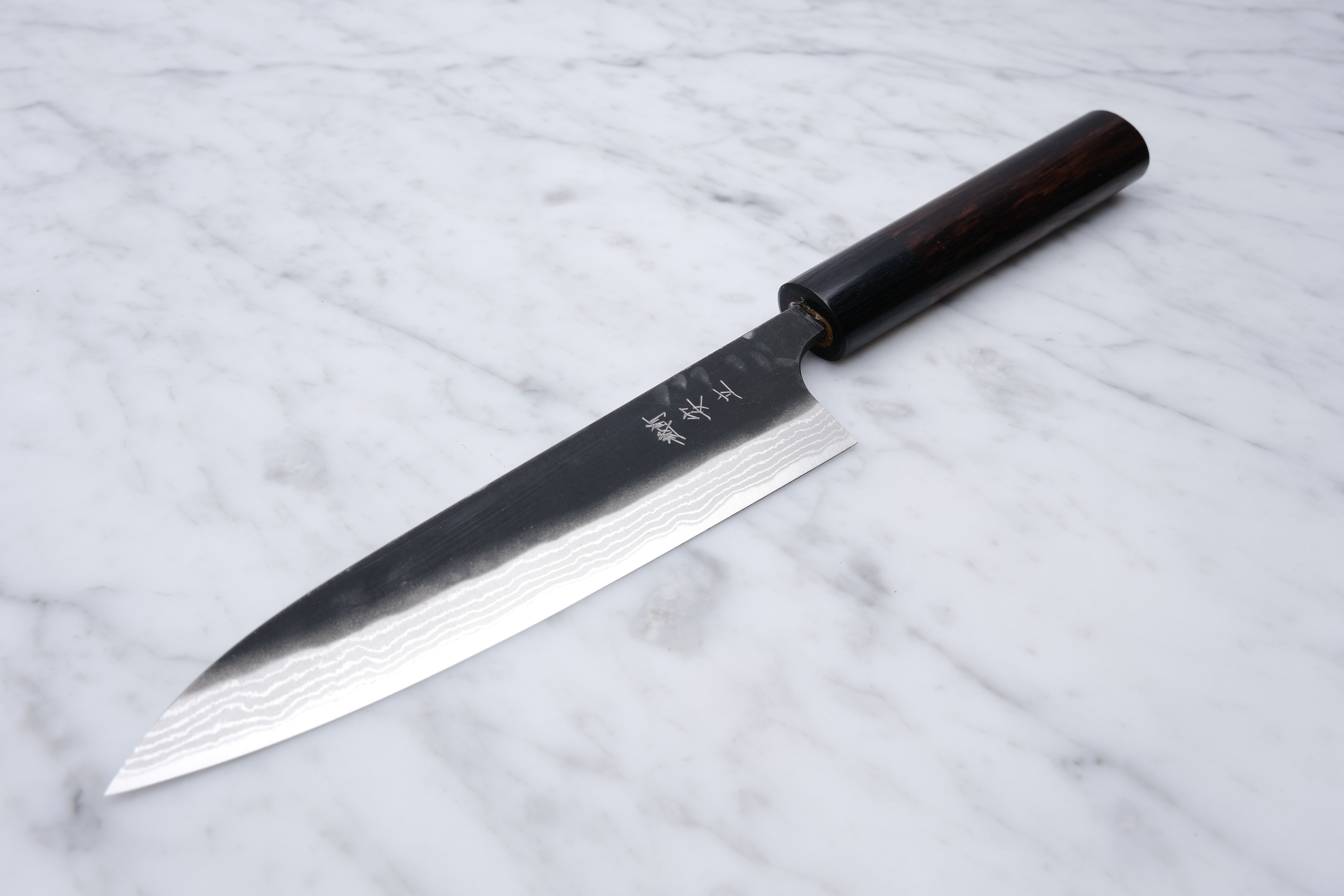 Anryu Tsuchime 240mm Gyuto Blau #2