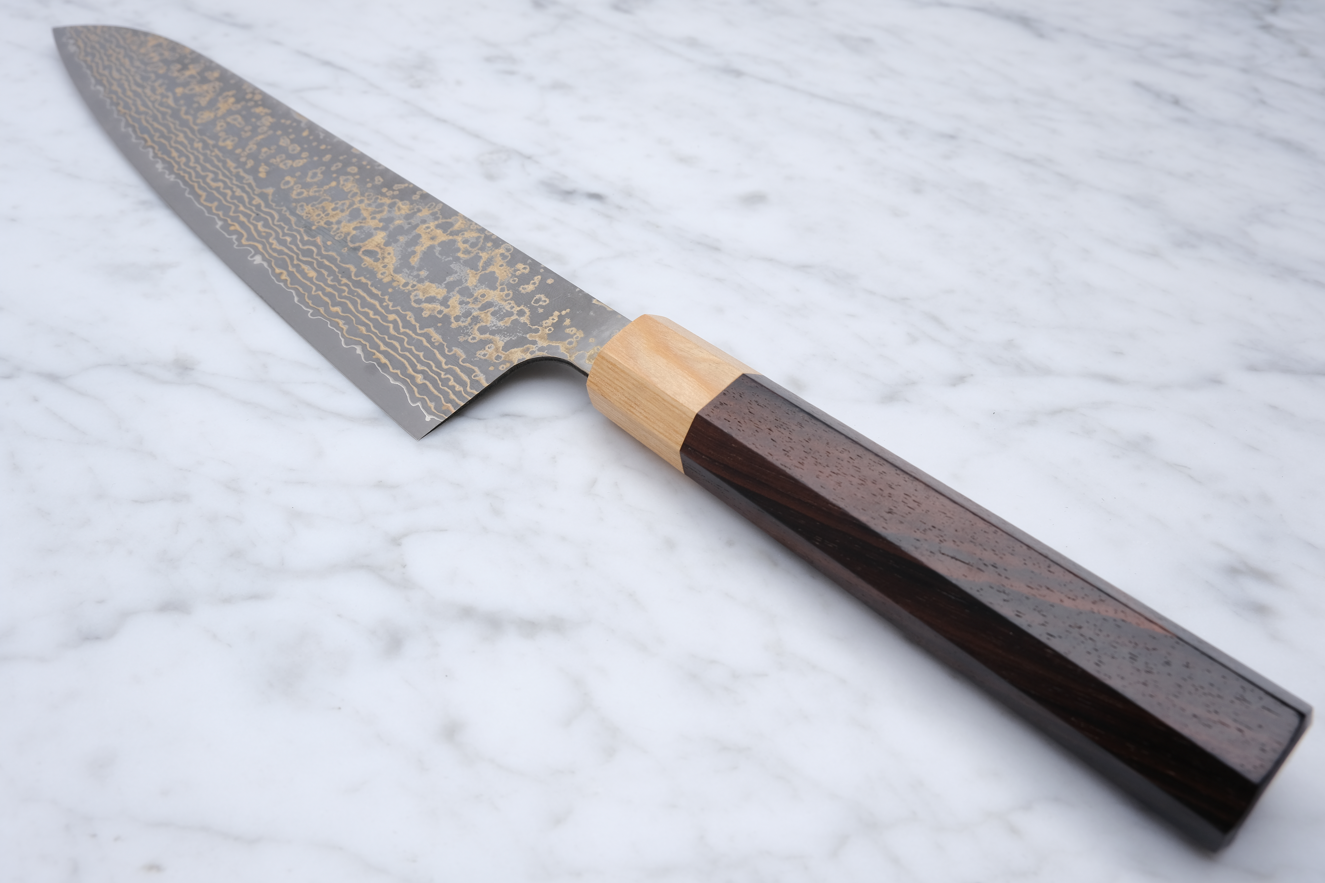 Takeshi Saji 240 mm Gyuto VG-10 Gold