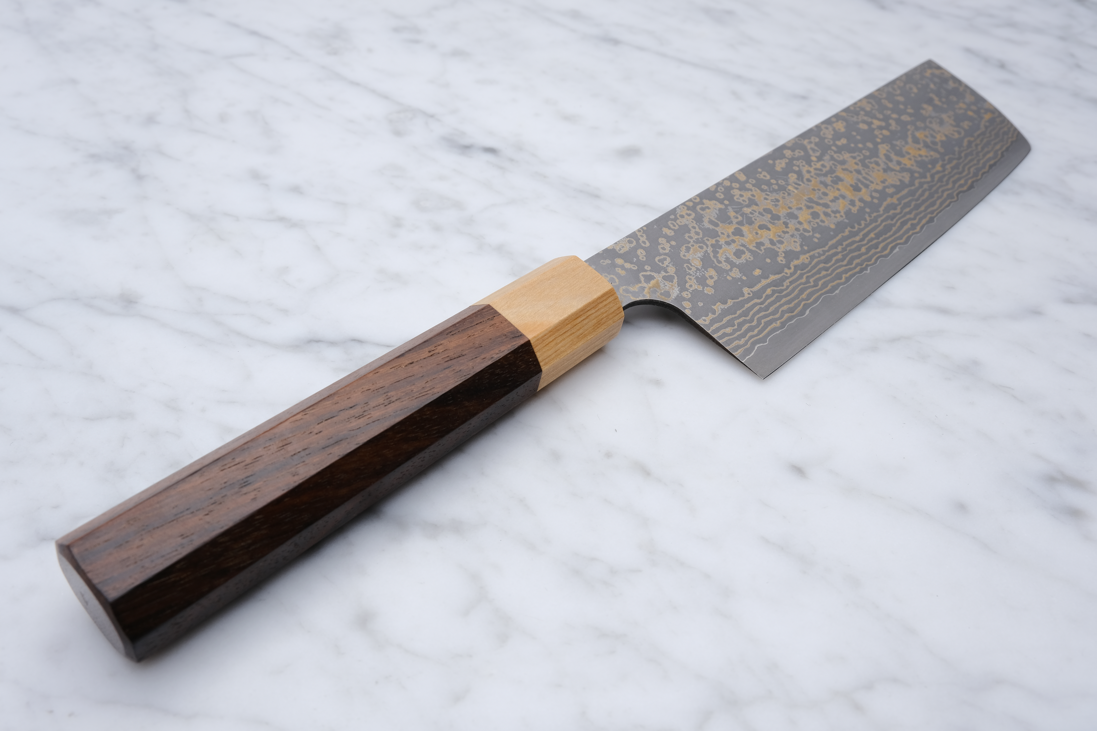 Takeshi Saji 165 mm nakiri VG-10 Gold