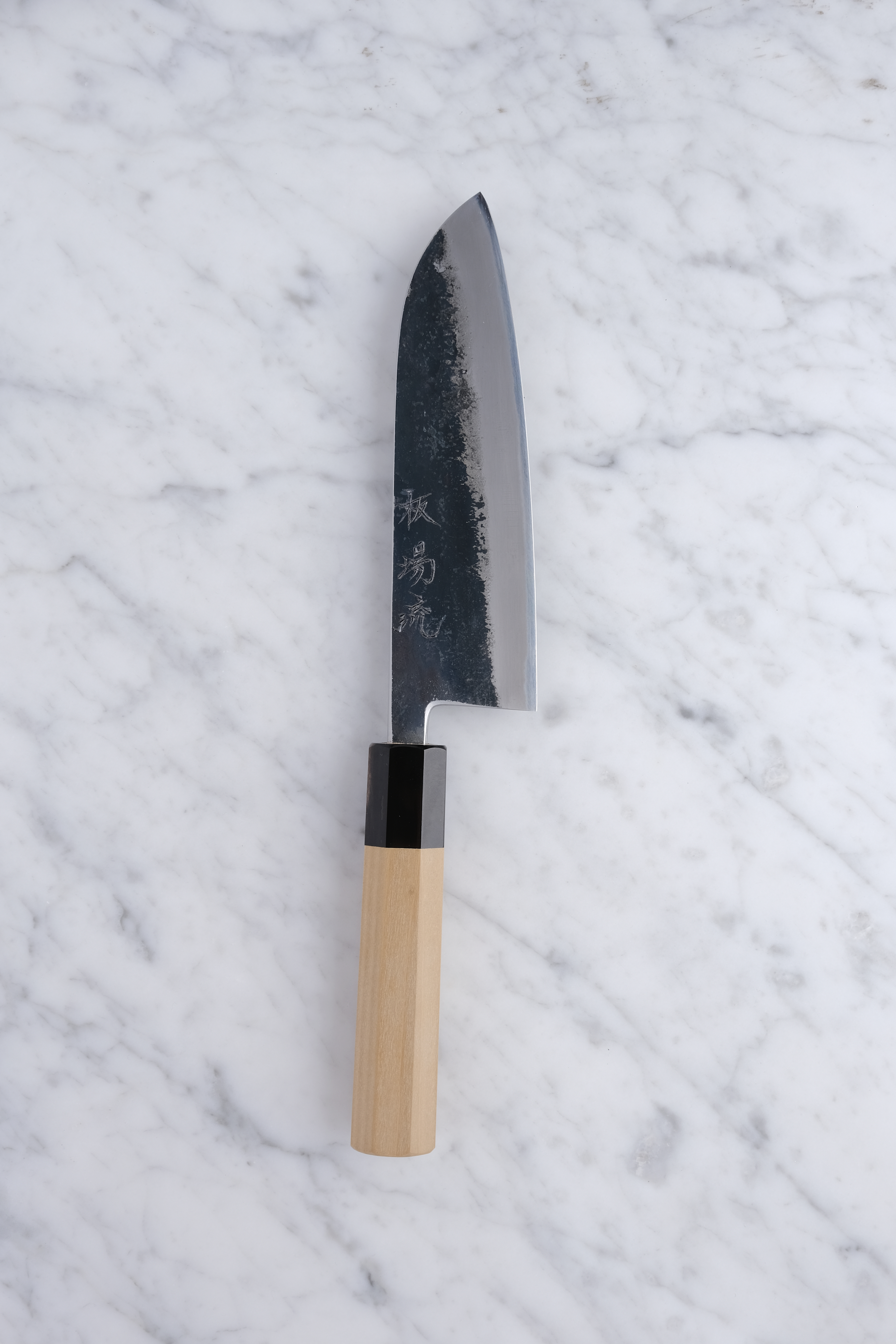 Itabaryu Santoku 165mm White 2