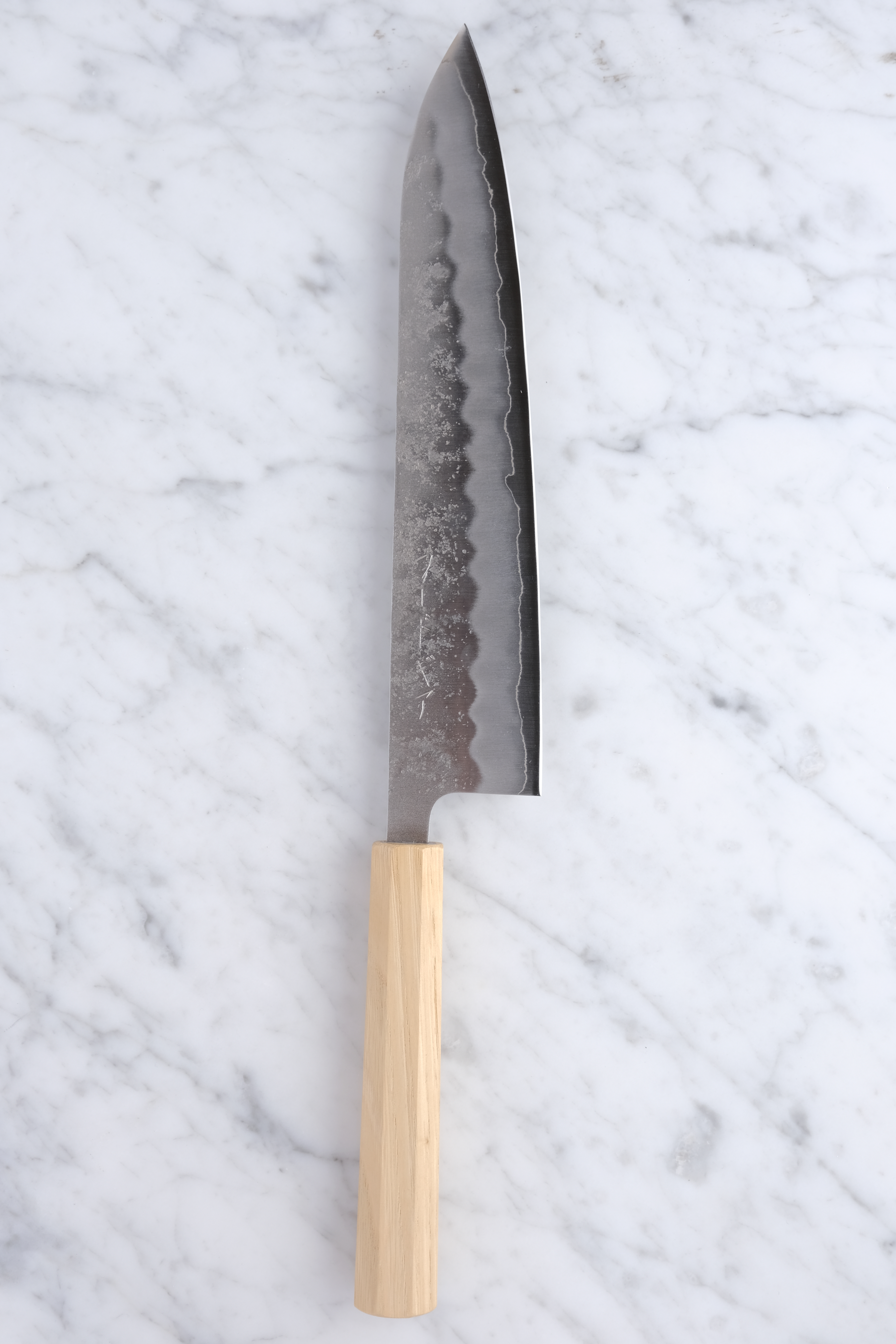 Foodgear Hamono Gyuto 240mm Gin3 - Kastanje