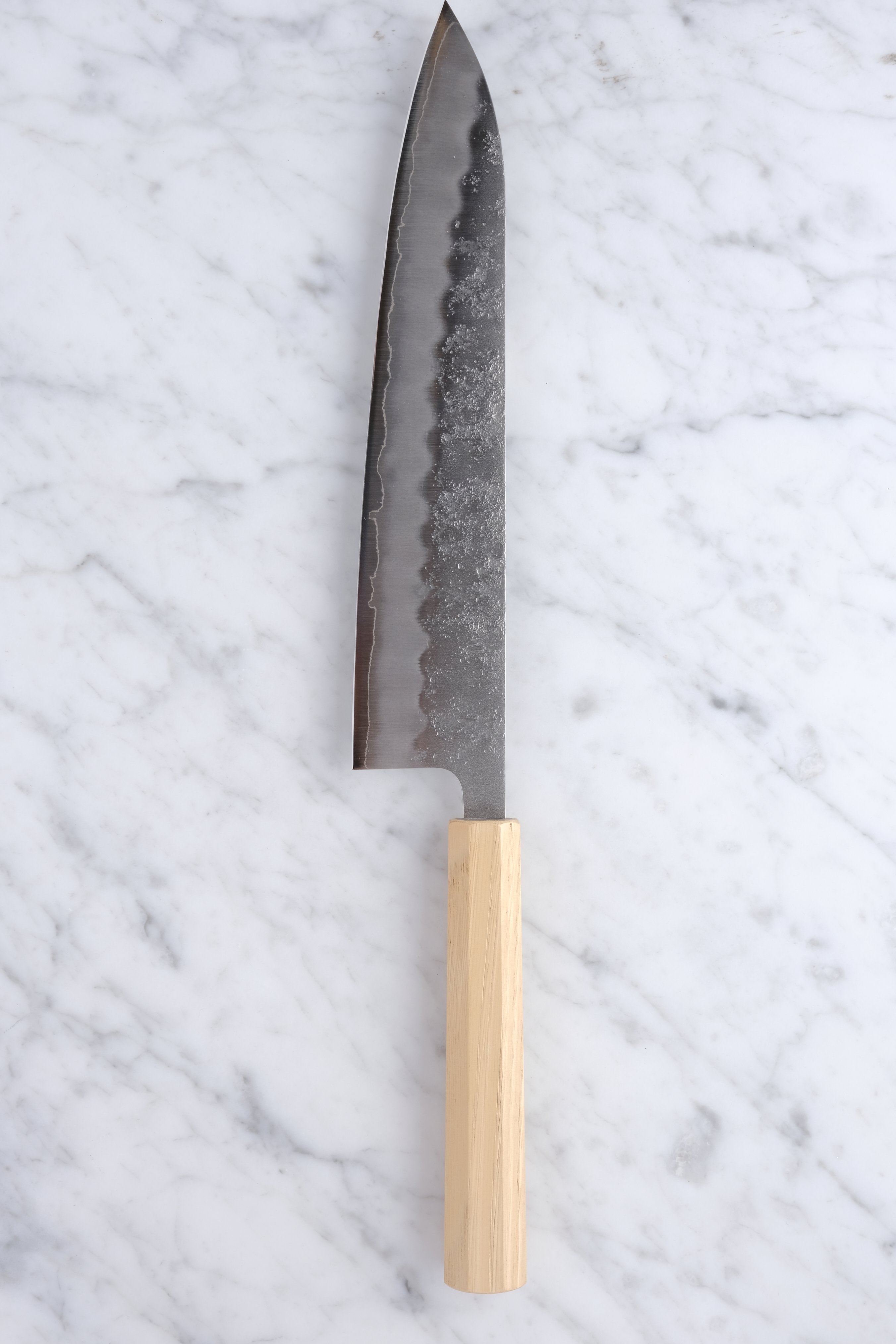 Foodgear Hamono Gyuto 240mm Gin3 - Kastanje