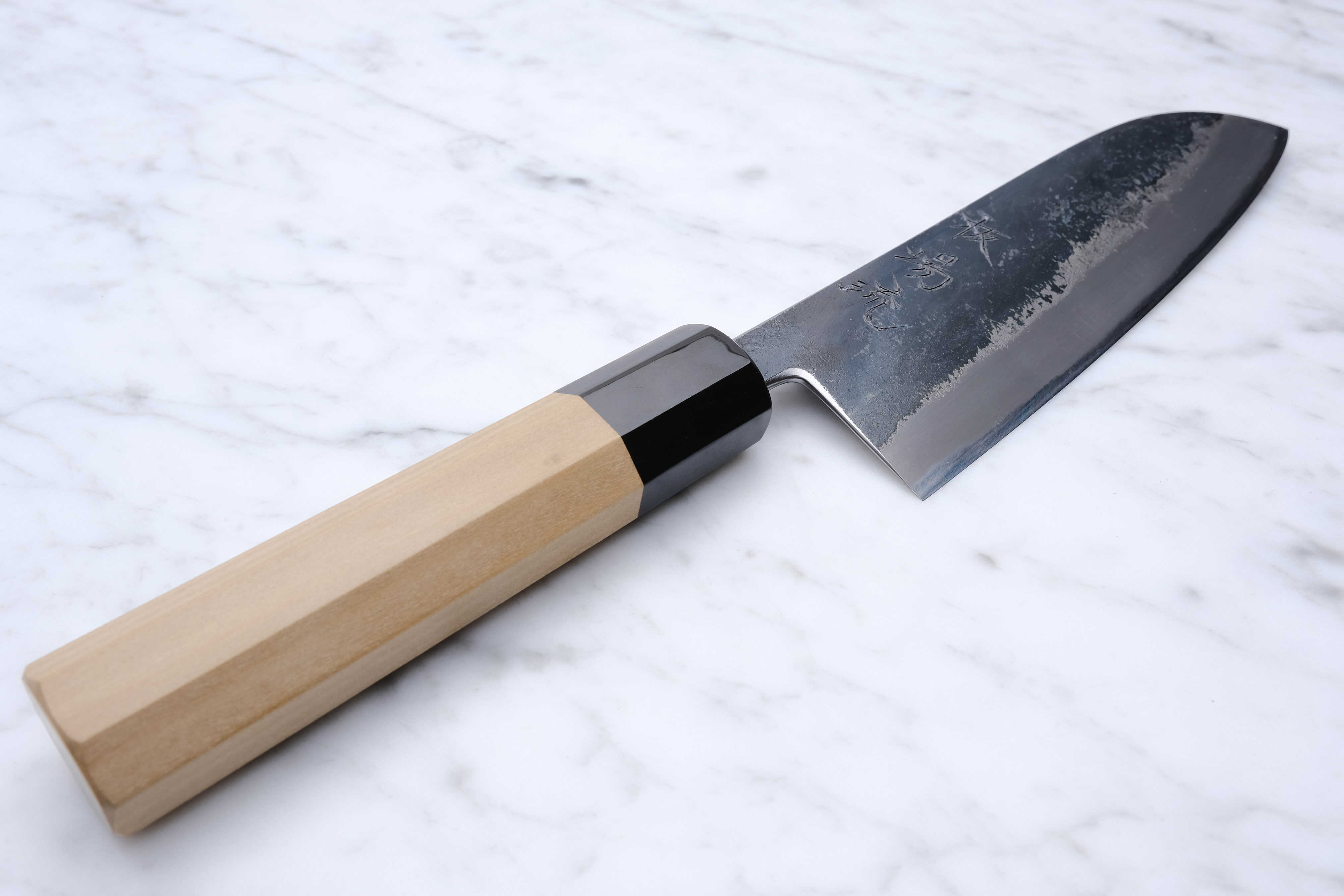 Itabaryu Santoku 165mm Weiß 2