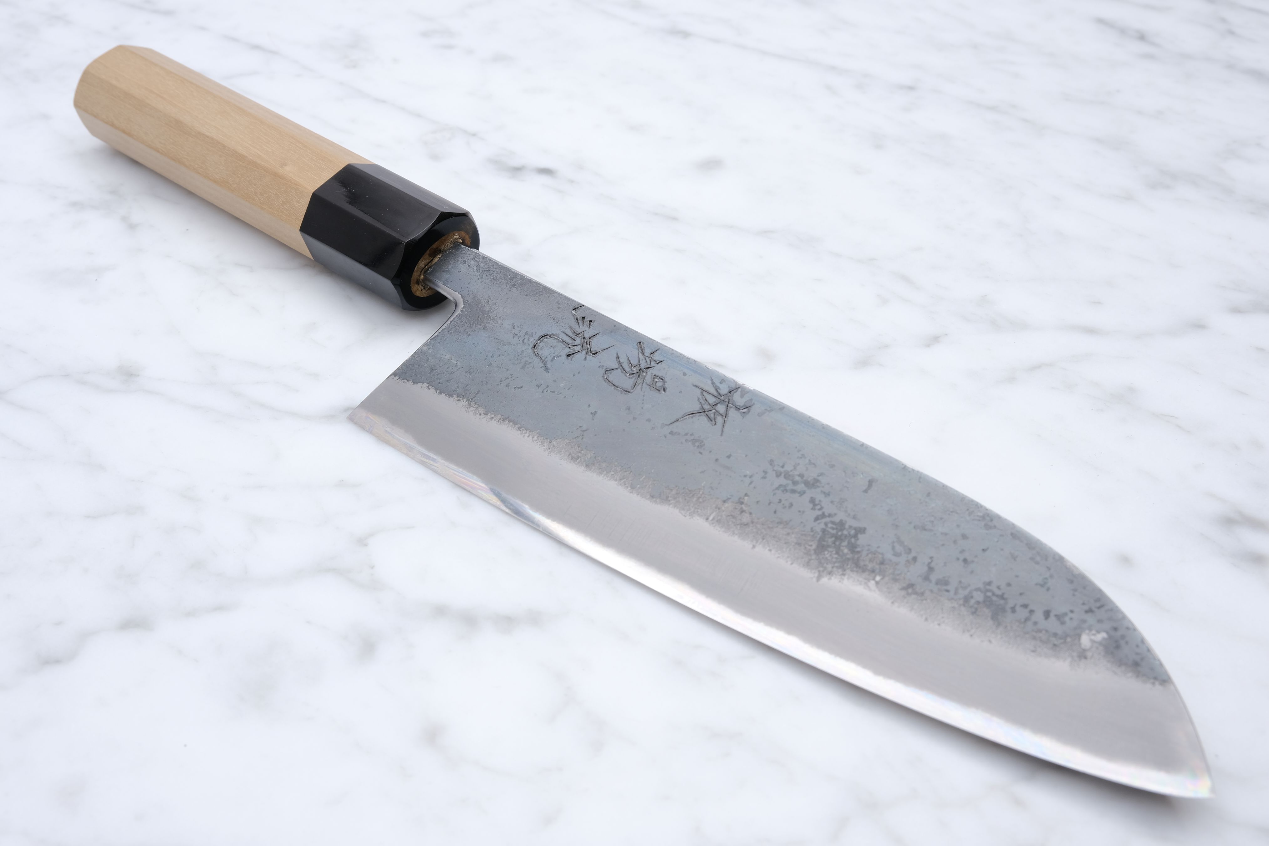 Itabaryu Santoku 165mm Weiß 2