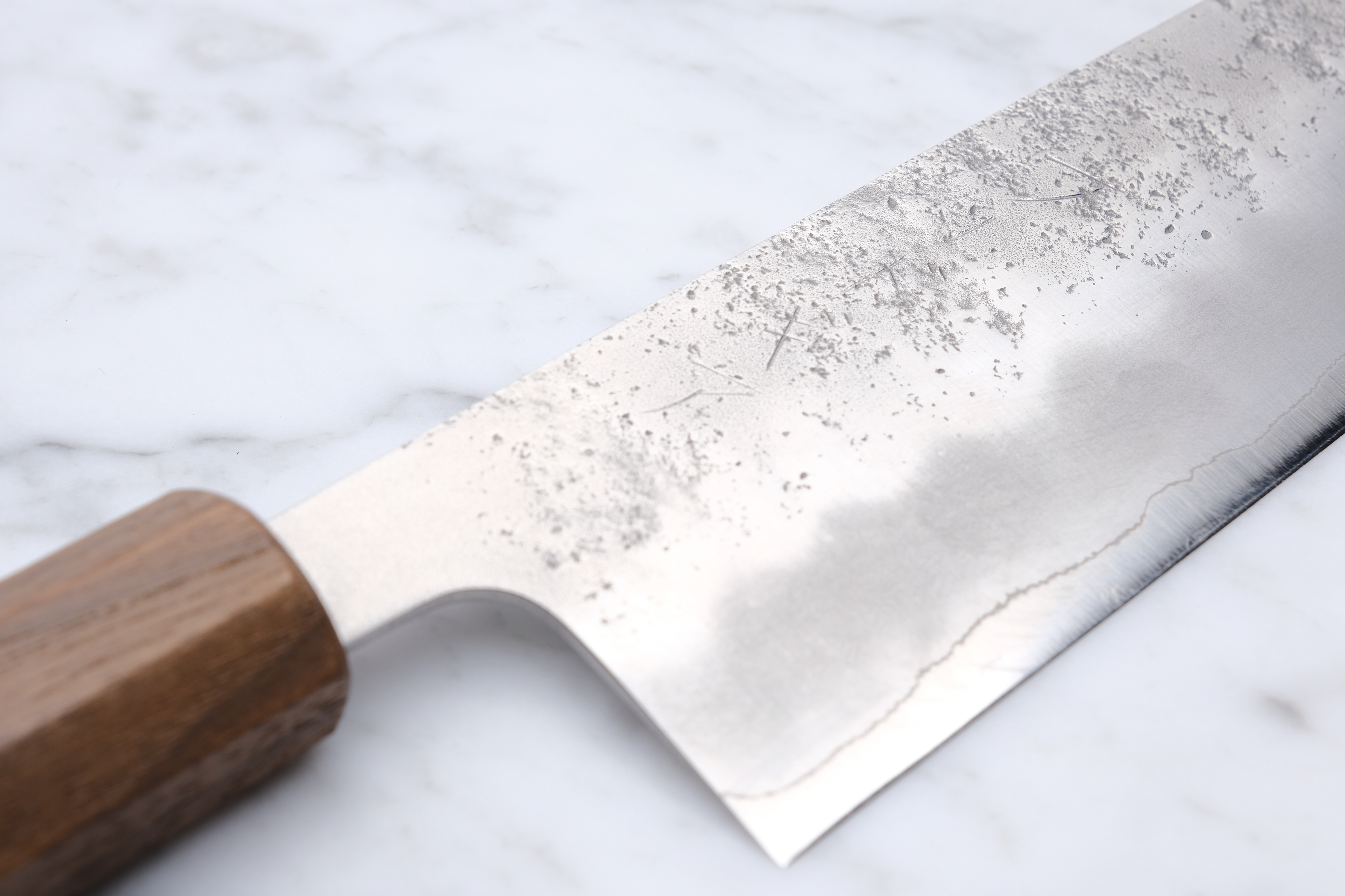 Foodgear Hamono Gyuto 240mm Gin3 - Valnød