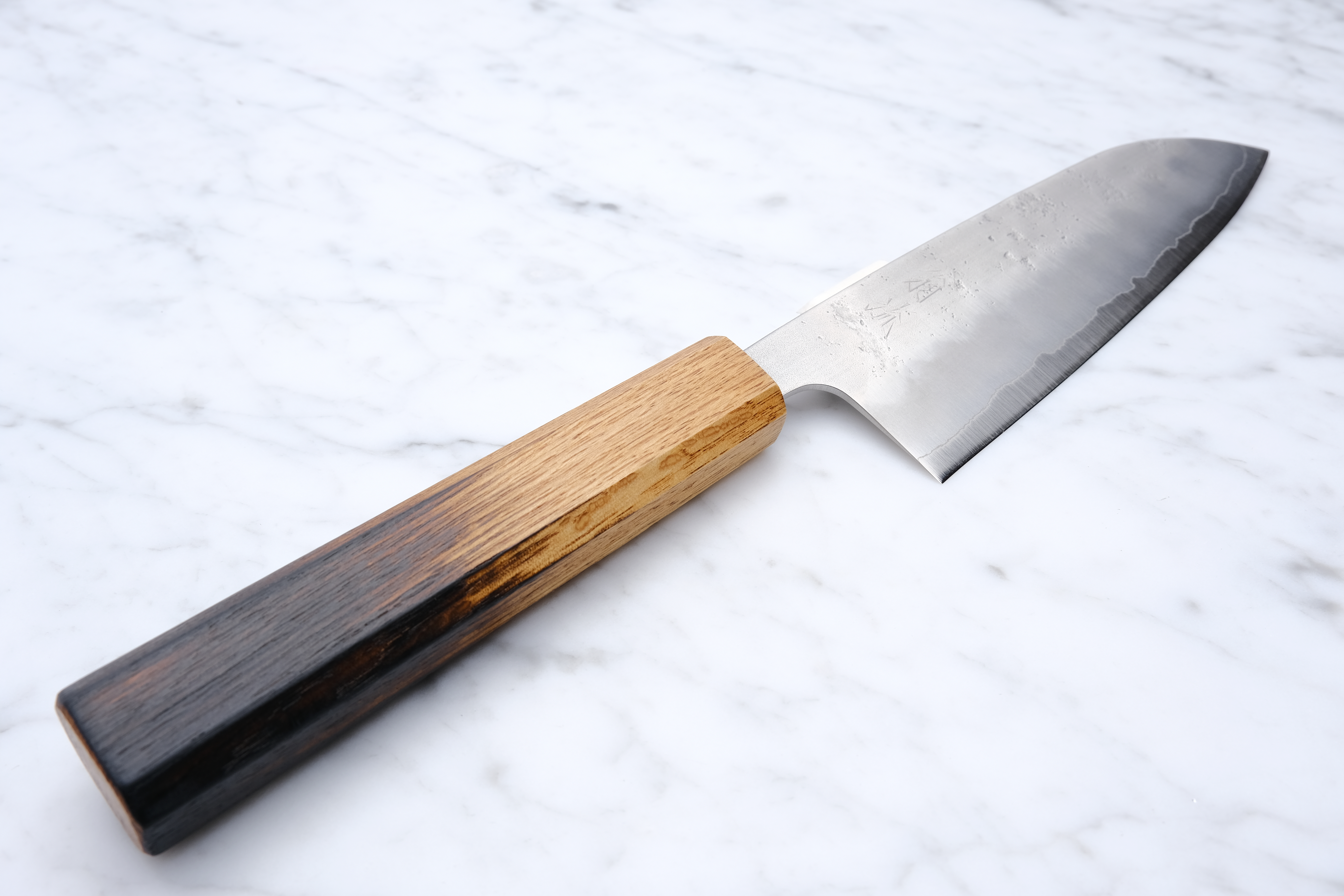 OUL Sakai Santoku 165 mm Santoku Gin3 - Brændt Eg