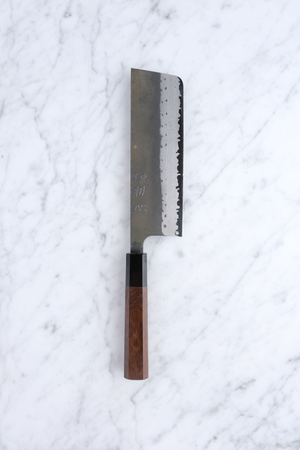 Hatsukokoro Shinkiro Aogami Super Valnød - 165 mm Nakiri