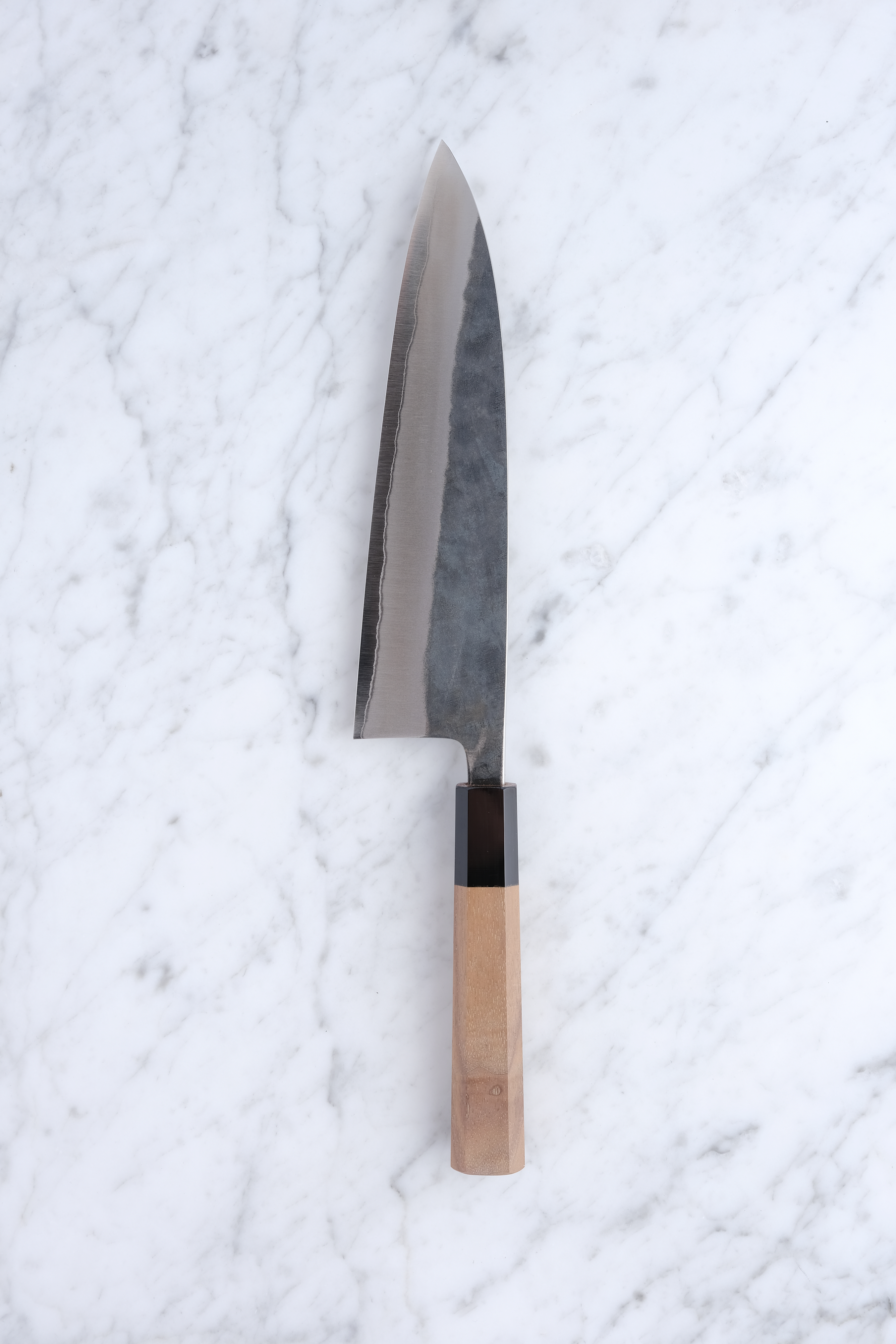 Hatsukokoro Kurokaze 210 mm Gyuto - Shirogami #2