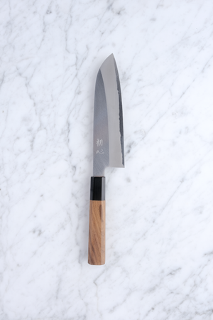 Hatsukokoro Shirahama White-2 - 180 mm Santoku
