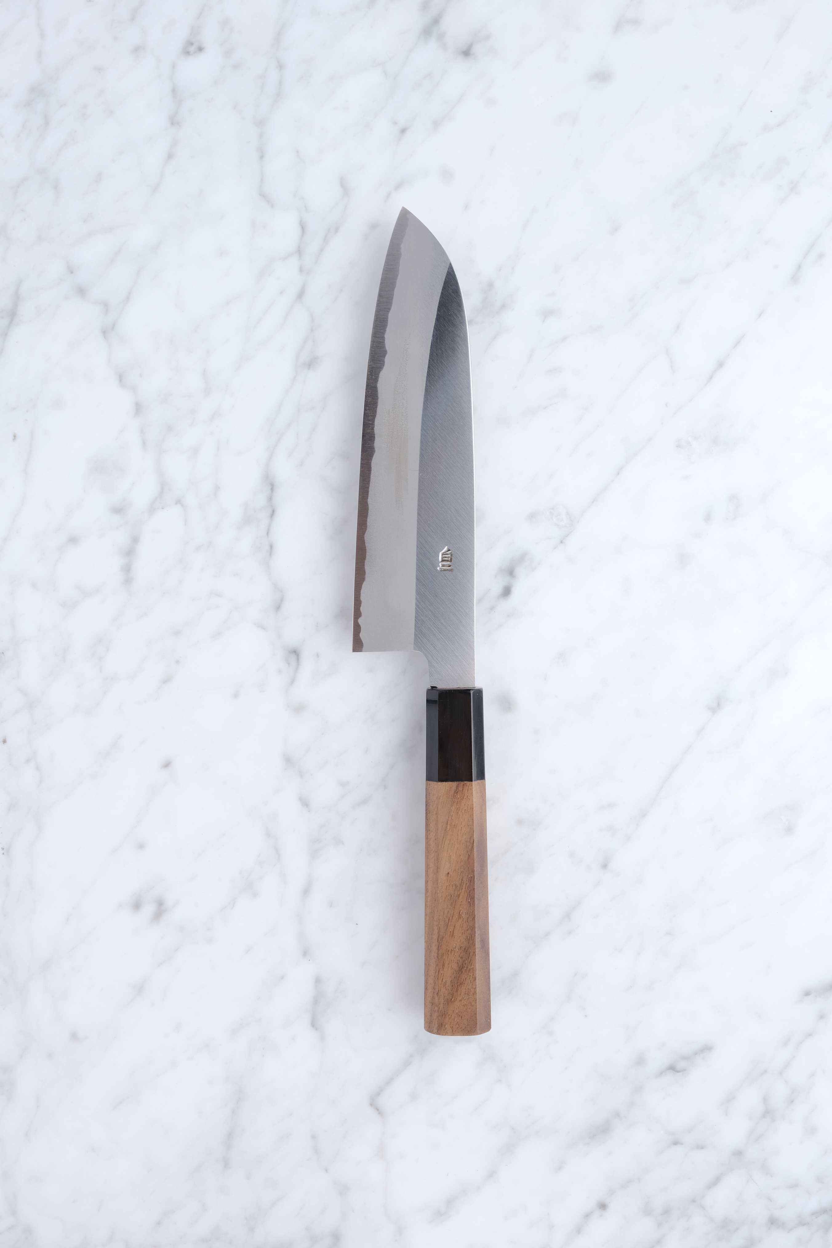 Hatsukokoro Shirahama 180 mm Santoku White-2