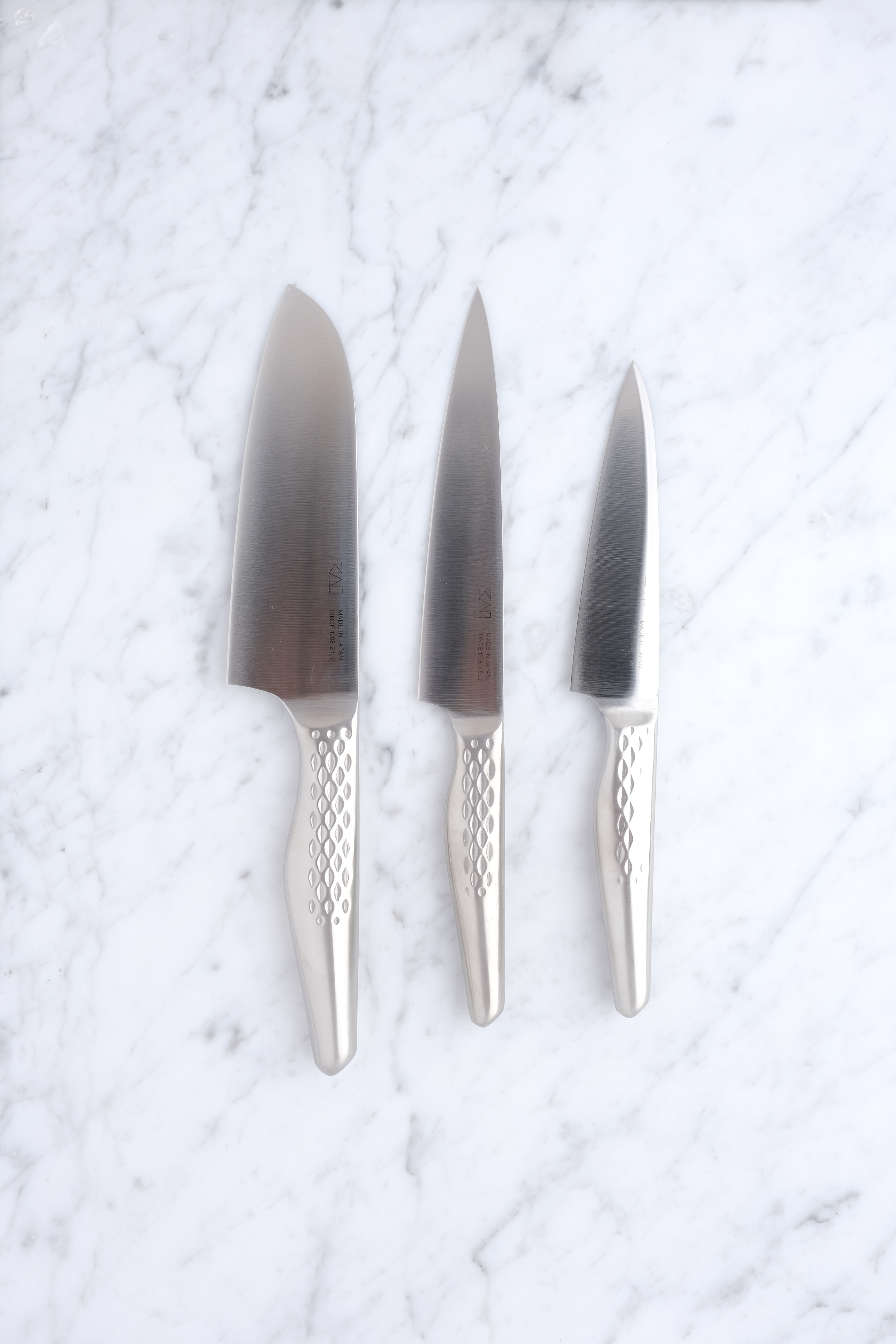 Shoso Messerset Santoku, Allzweck- und Kräutermesser