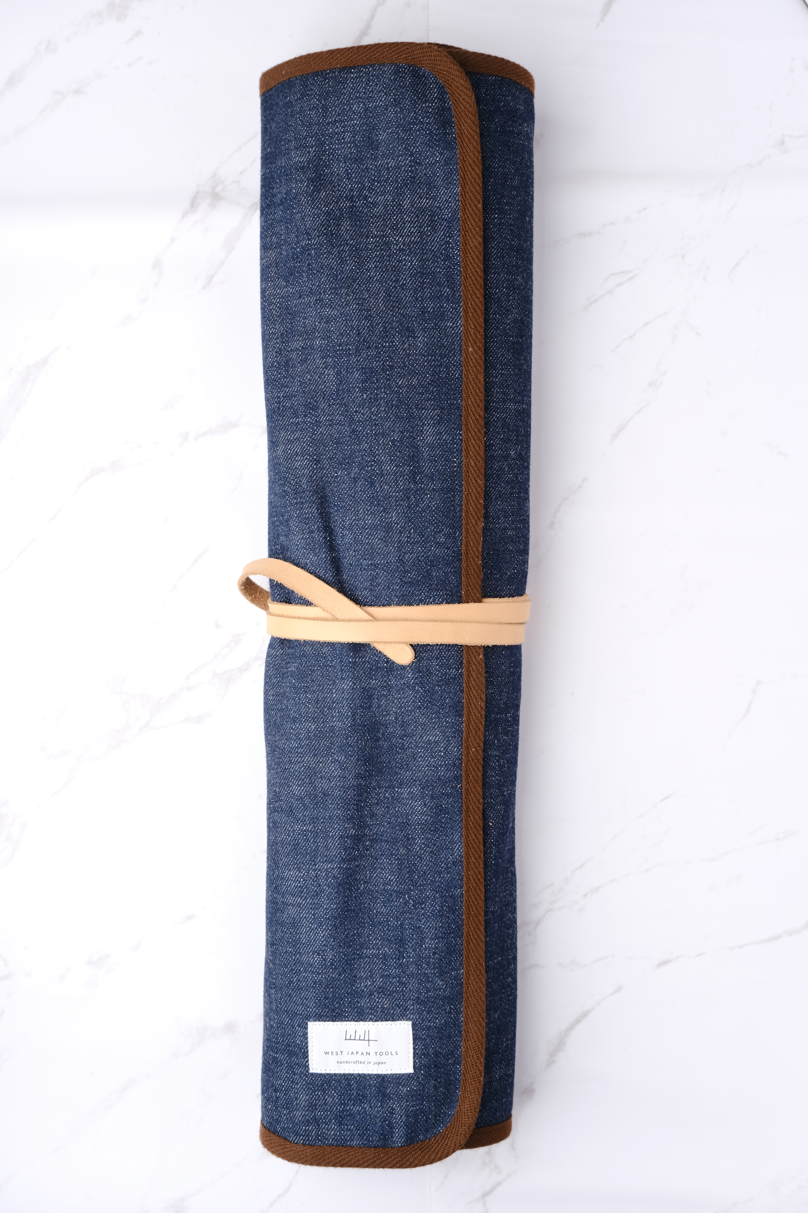 Japanese Knife Roll - Denim