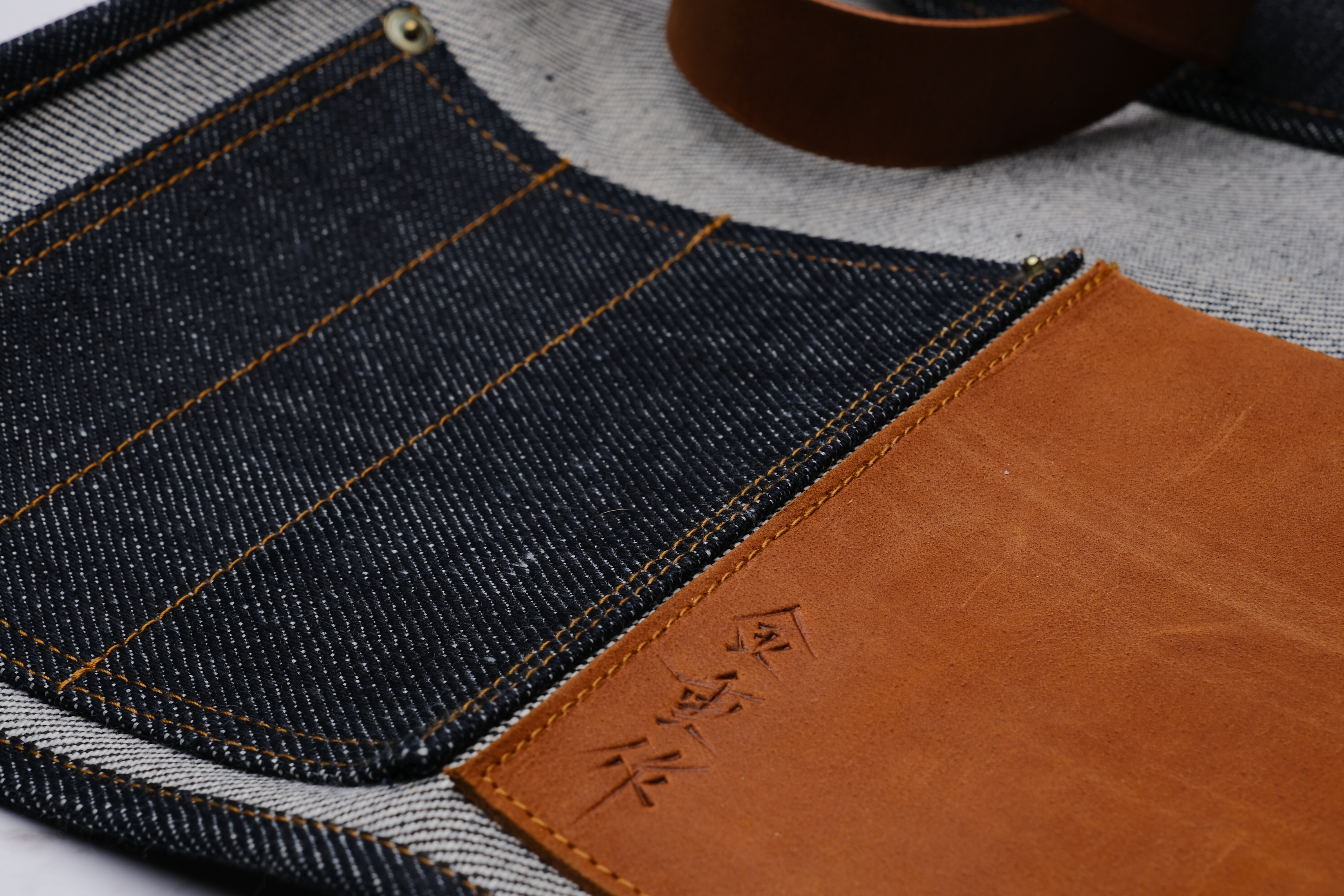 Kaneshige Denim Knivrulle Stor