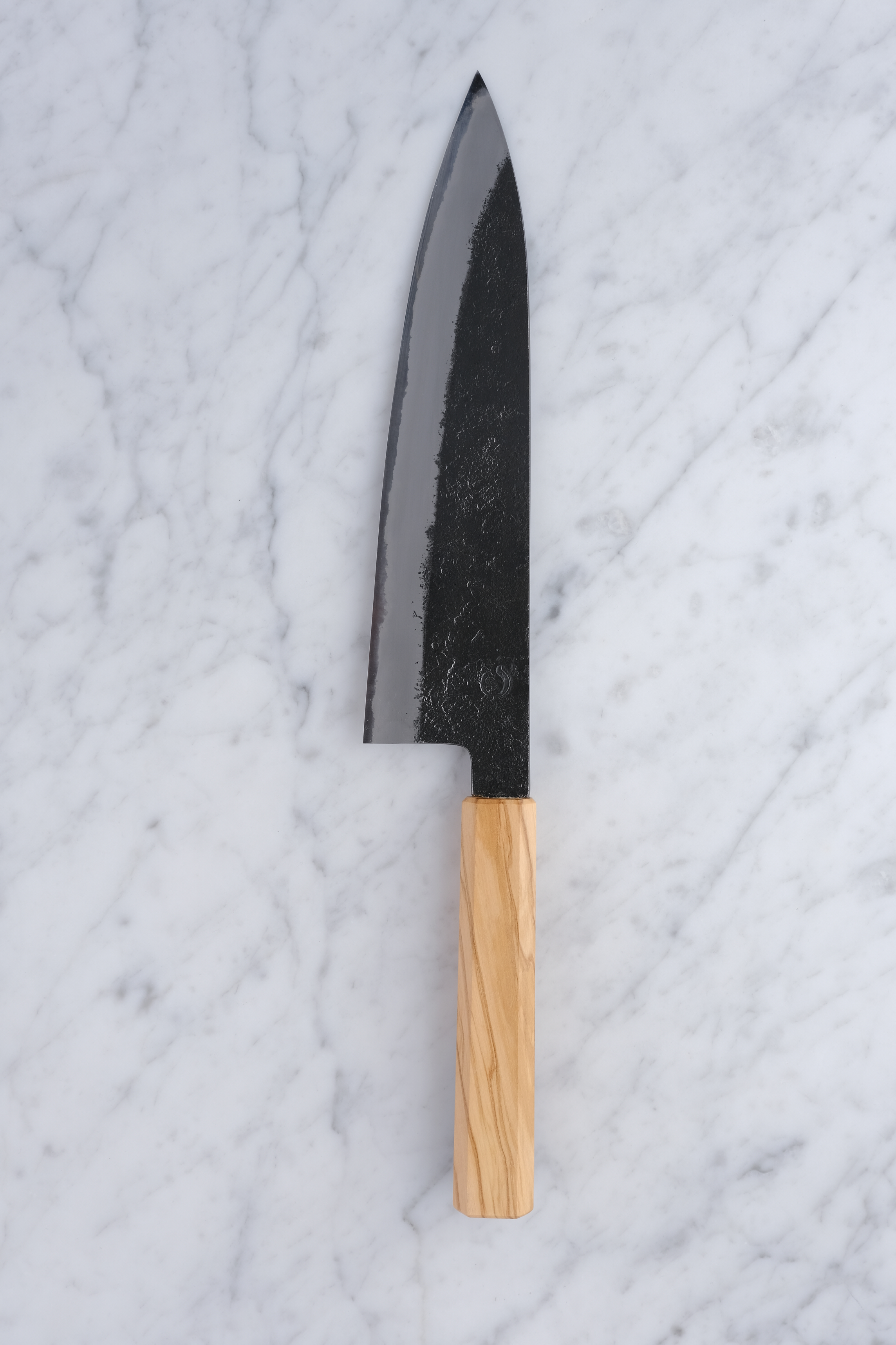 Hozantomoe 210 mm Gyuto - Shirogami 2