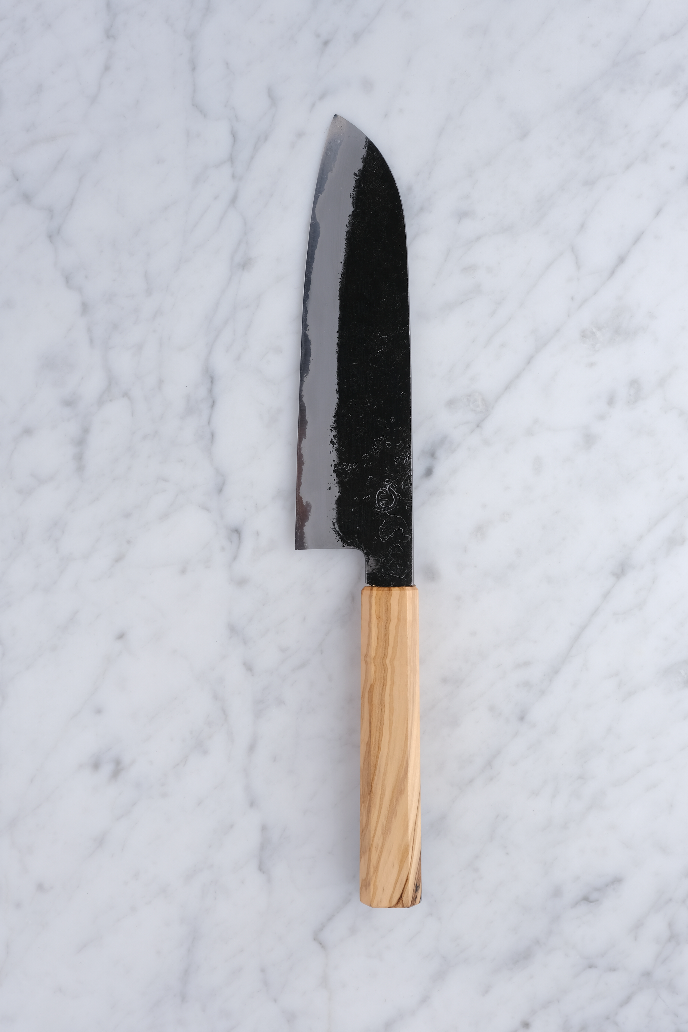 Hozantomoe 180 mm Santoku - Shirogami 2