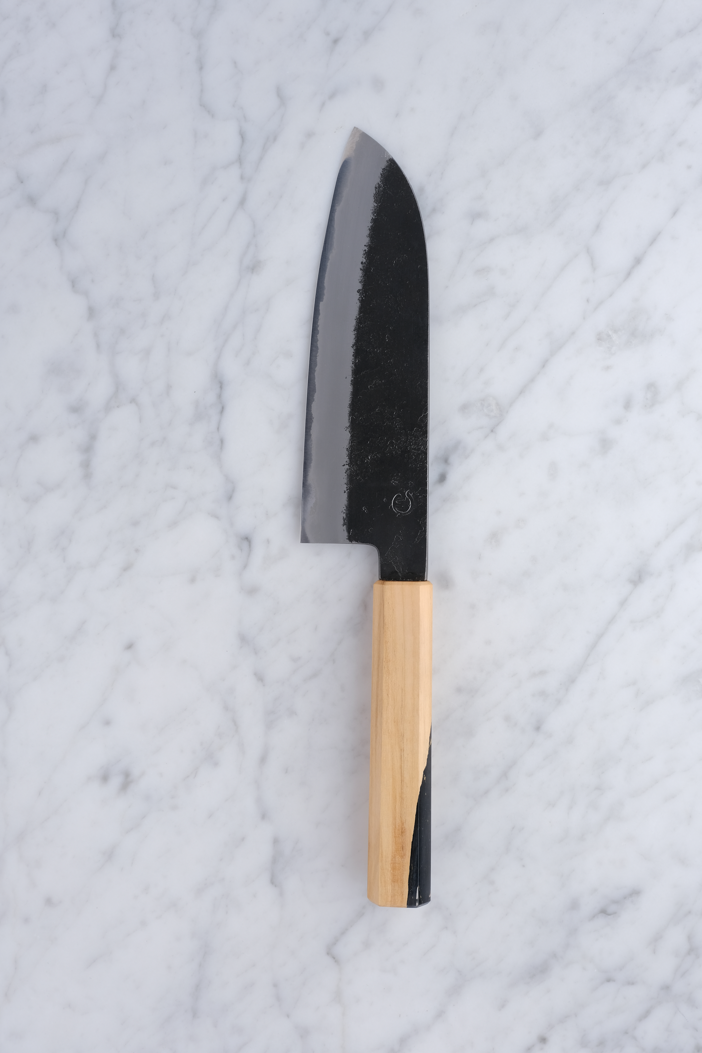 Hozantomoe 165 mm Santoku - Shirogami 2