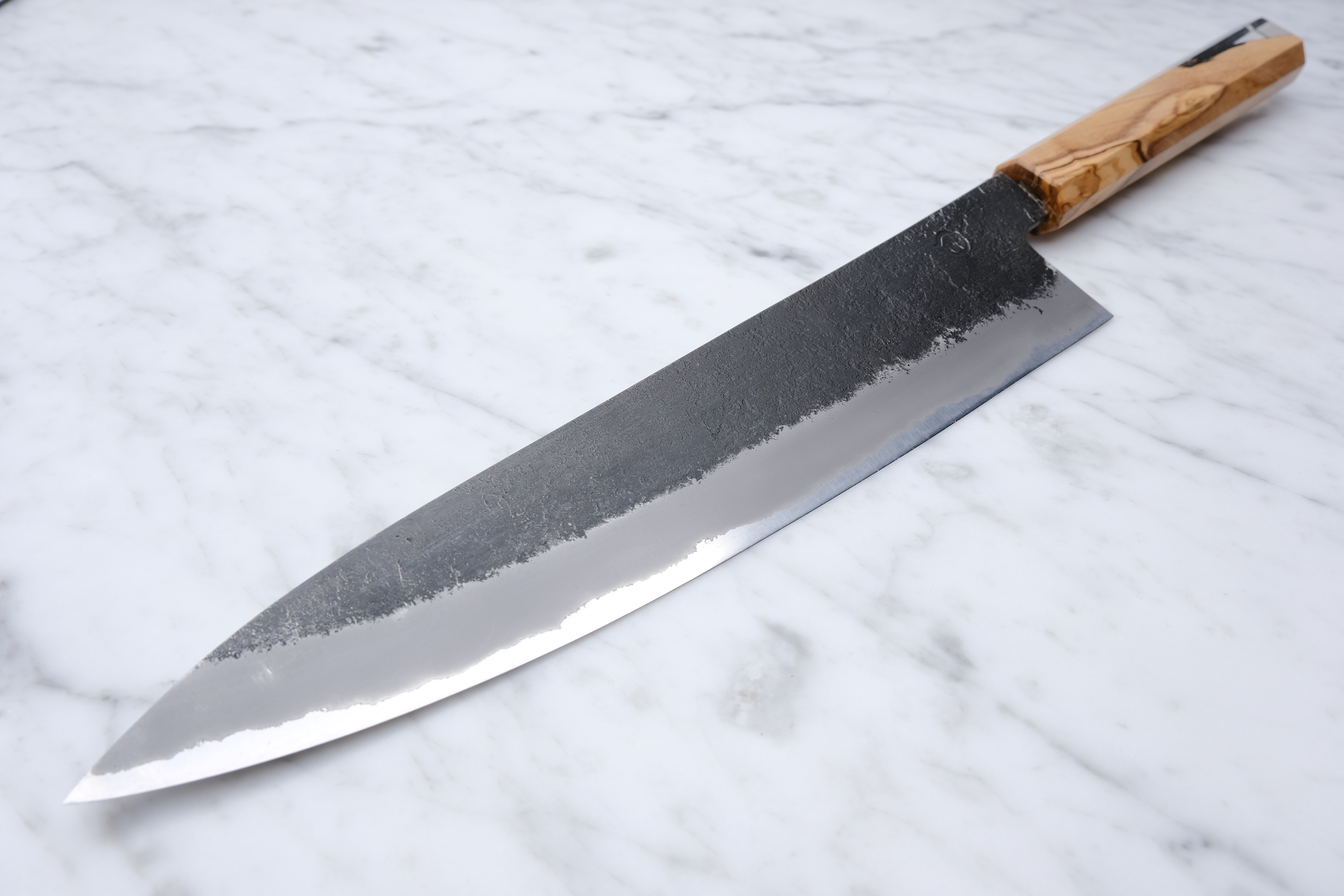 Hozantomoe 240 mm Gyuto - Shirogami 2